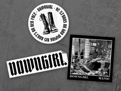 Downgirl - Manic EP (Compact Disc & Sticker Pack)