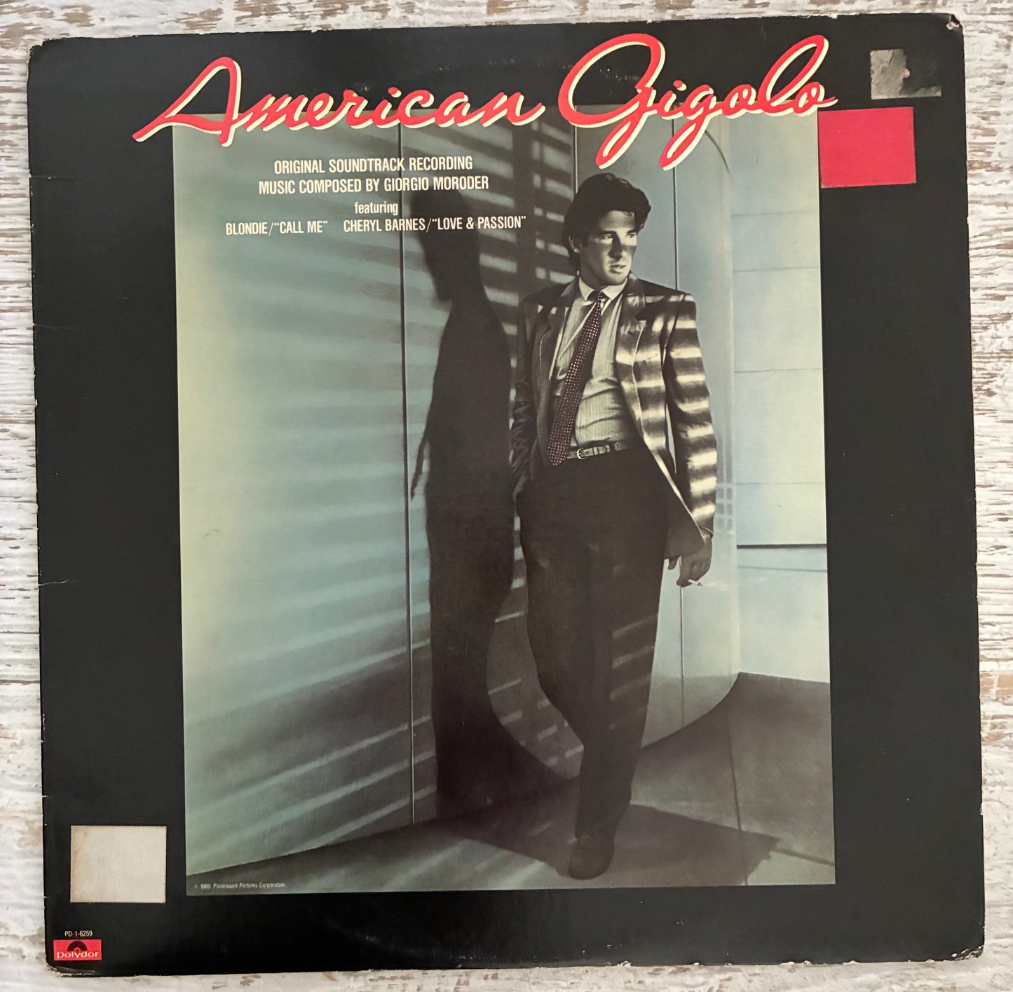 American Gigolo - OST (1980 US Pressing 12" Vinyl) (Used/2nd Hand)