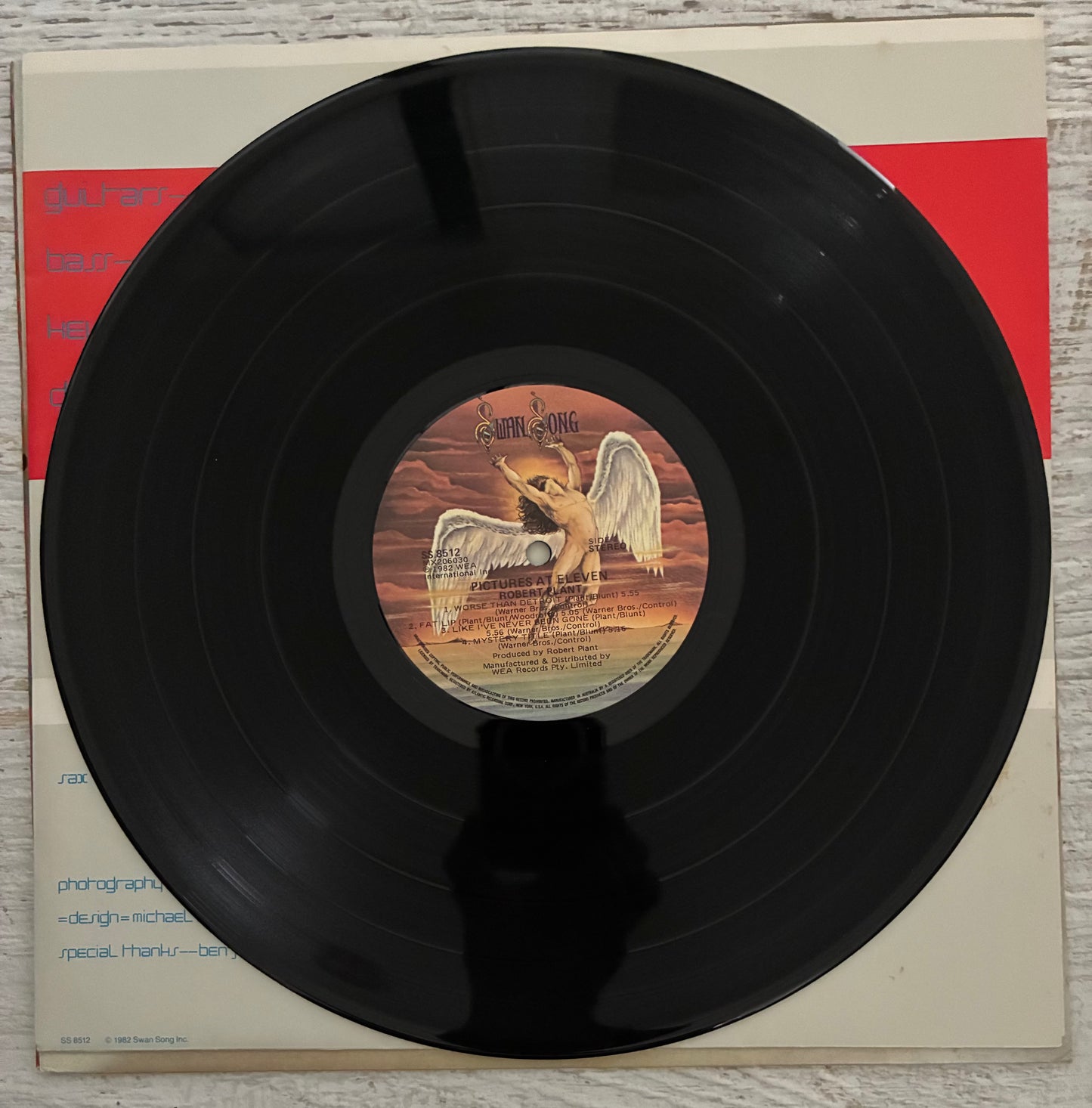 Robert Plant - Pictures At Eleven (1982 Aus Pressing 12" Vinyl) (Used/2nd Hand)