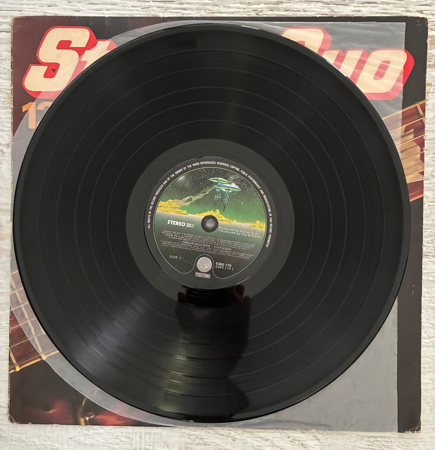 Status Quo - 12 Gold Bars (1980 Aus Pressing 12" Vinyl) (Used/2nd Hand)