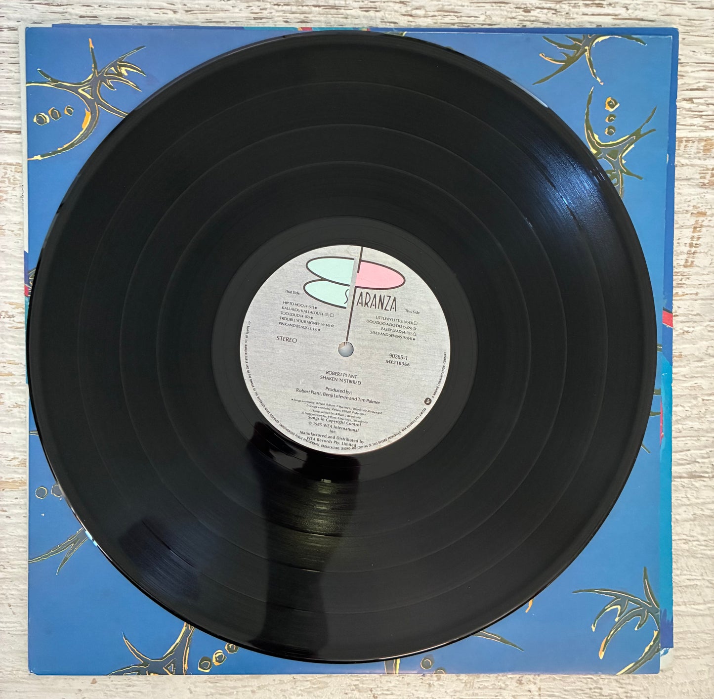 Robert Plant - Shaken 'N' Stirred (1985 Aus Pressing 12" Vinyl) (Used Vinyl)