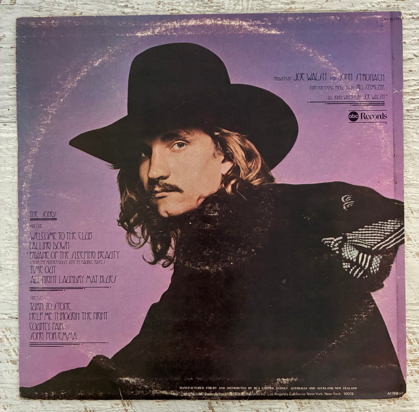 Joe Walsh - So What (1974 Aus Pressing 12' Vinyl) (Used/2nd Hand)