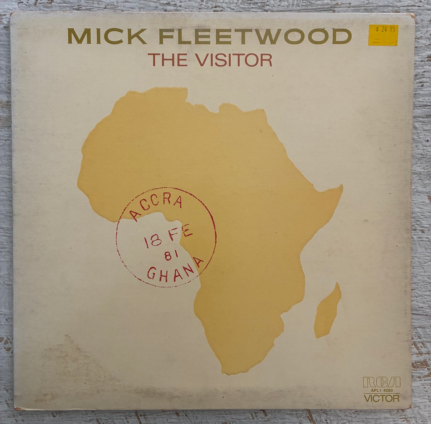 Mick Fleetwood - The Visitor (1981 Aus Pressing 12" Vinyl) (Used/2nd Hand)