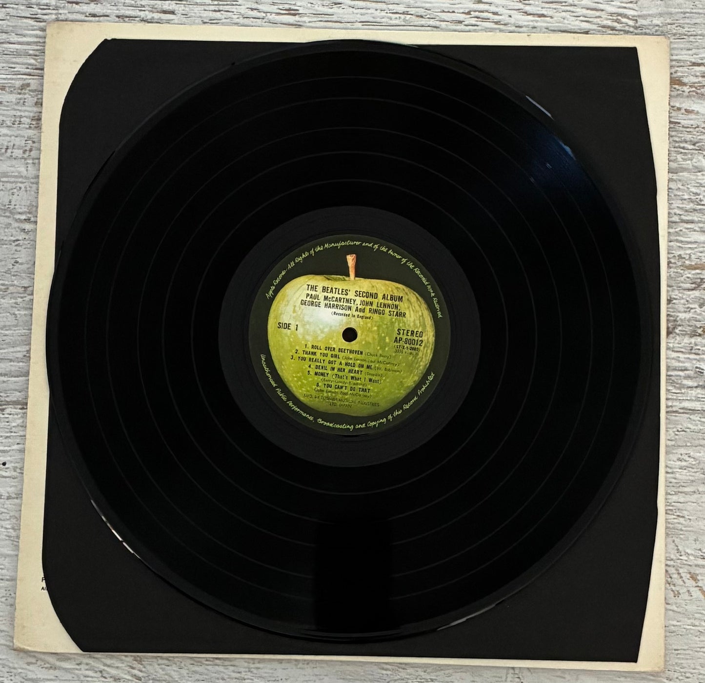 The Beatles - Second Album (1970 Japanese Pressing 12" Vinyl) (Used/2nd Hand)