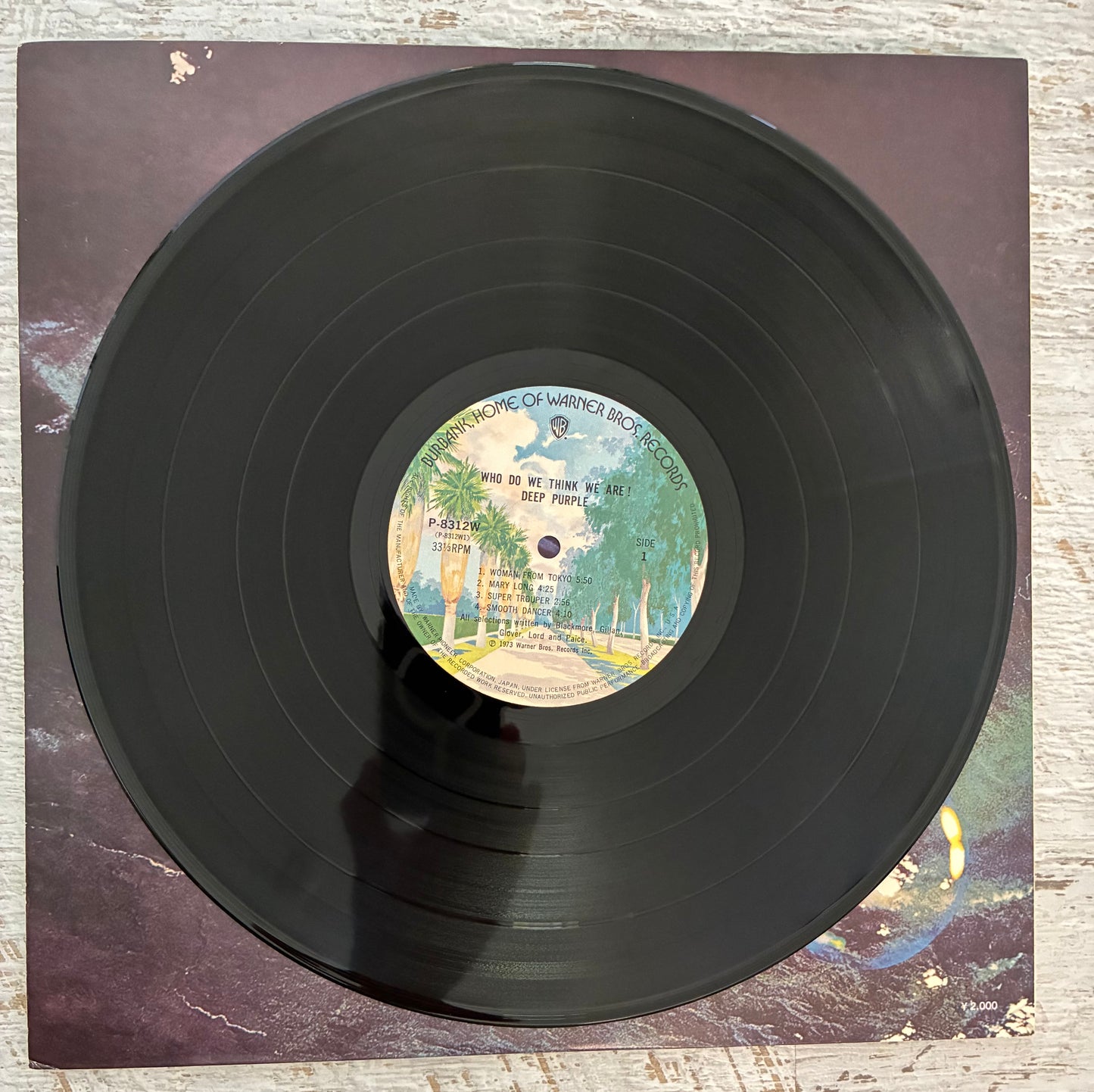 Deep Purple - Who Do We Think We Are (1973 Japanese Pressing 12" Vinyl) (Used/2nd Hand)