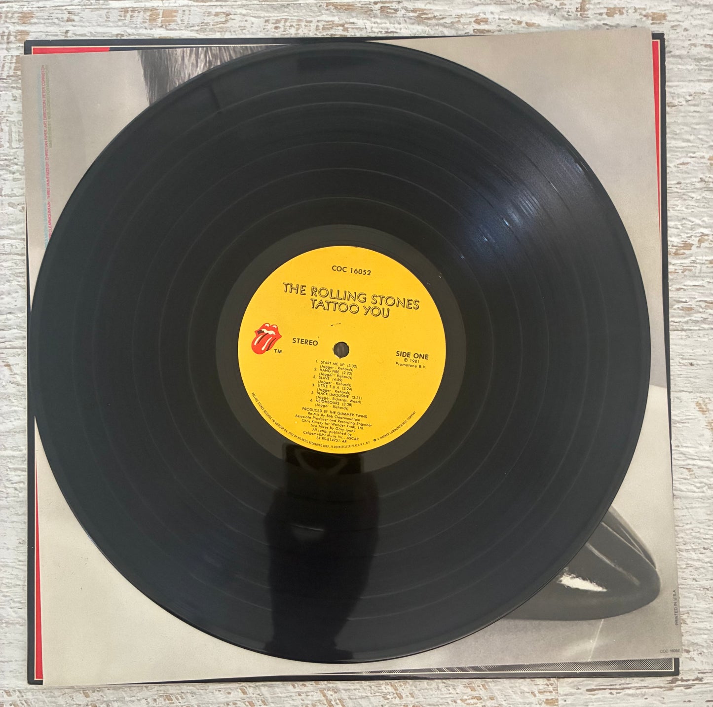 The Rolling Stones - Tattoo You (1981 U.S. Pressing 12' Vinyl) (Used/2nd Hand)