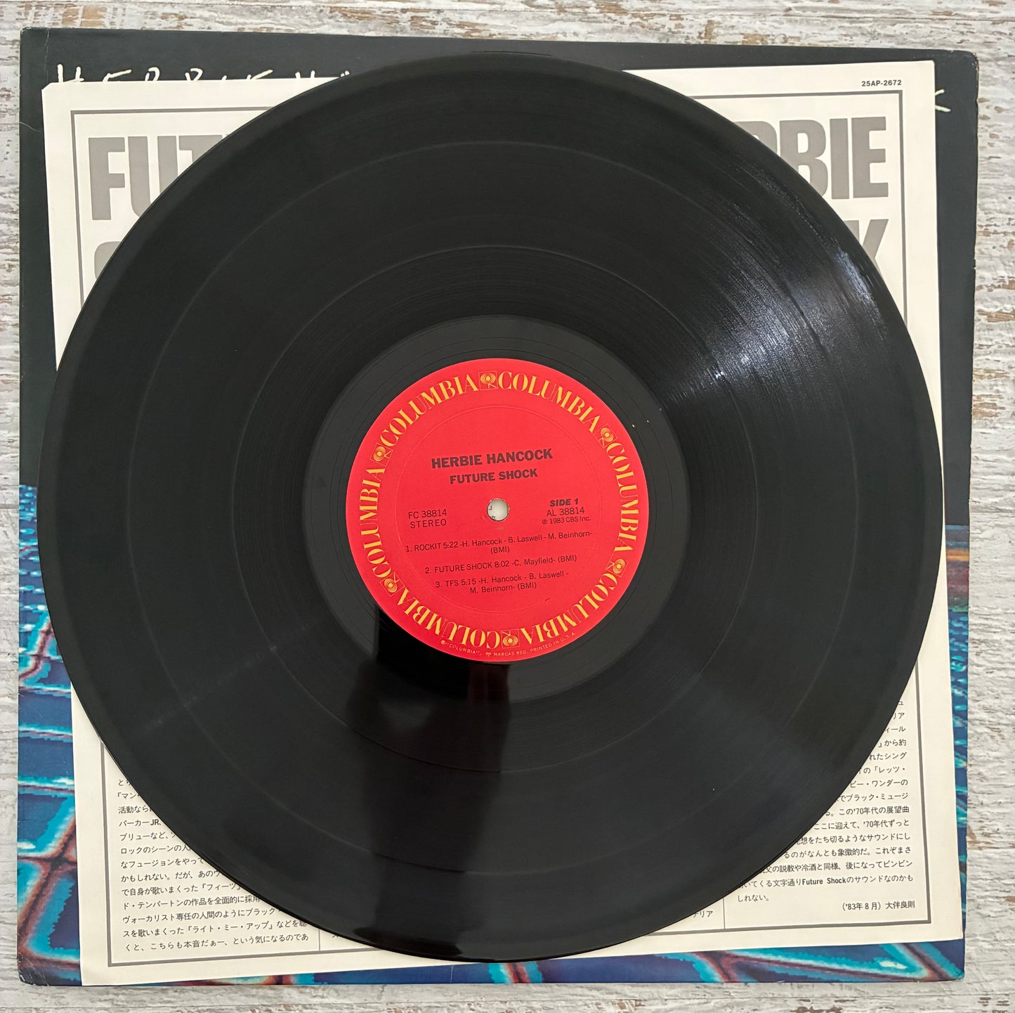 Herbie Hancock - Future Shock (1983 Japanese Pressing 12" Vinyl) (Used/2nd Hand)