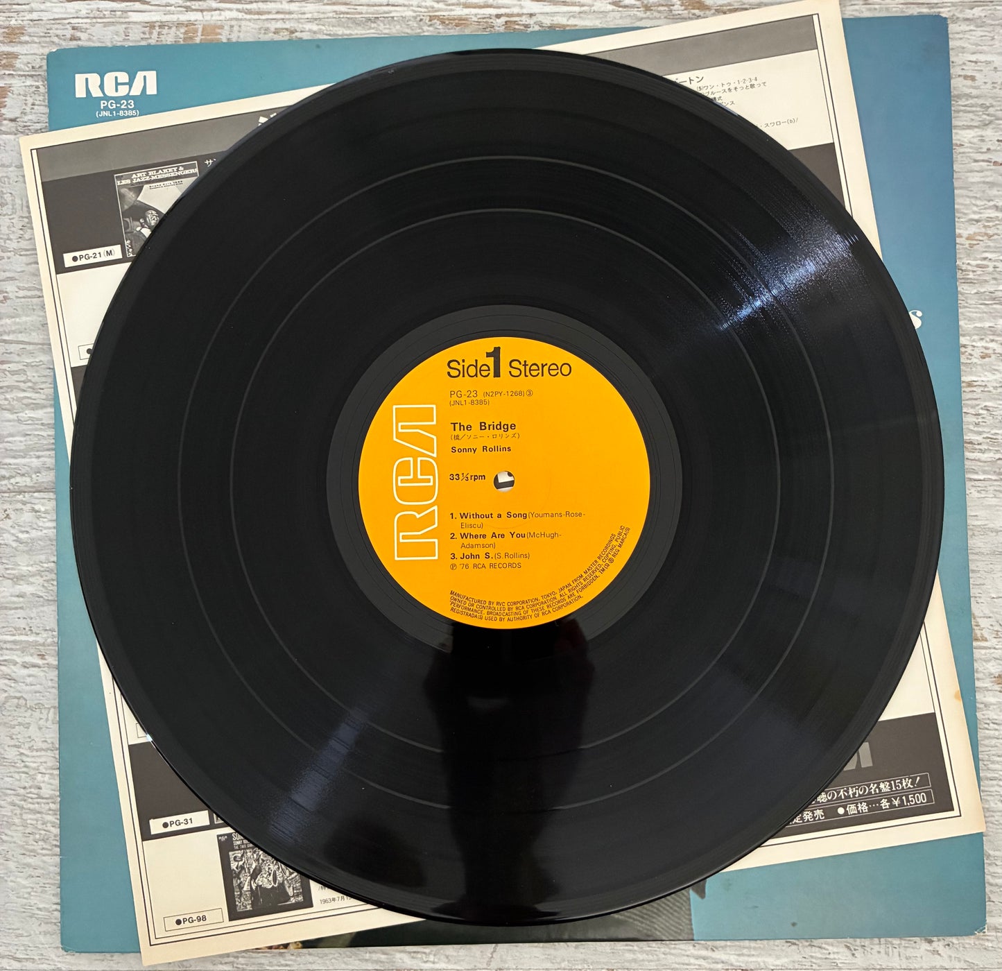 Sonny Rollins - The Bridge (1976 Japanese Pressing 12" Vinyl) (Used/2nd Hand)