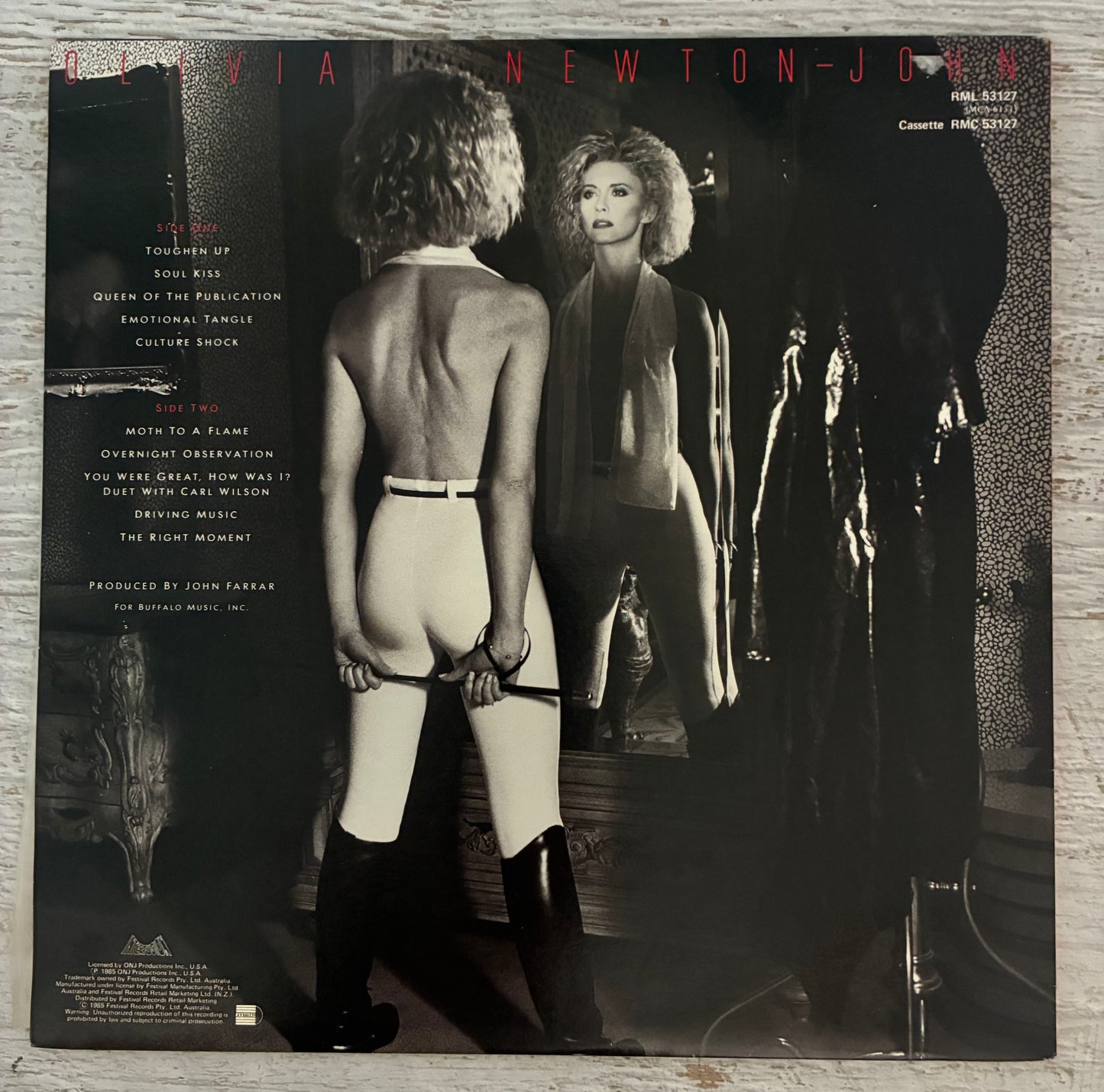 Olivia - Soul Kiss (1985 Australian Pressing 12" Vinyl) (Used/2nd Hand)