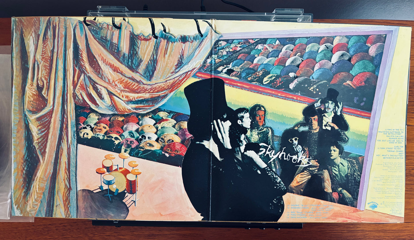 Skyhooks - Living In The 70's (1974 Australian Pressing 12" White Label Vinyl) (Used/2nd Hand)