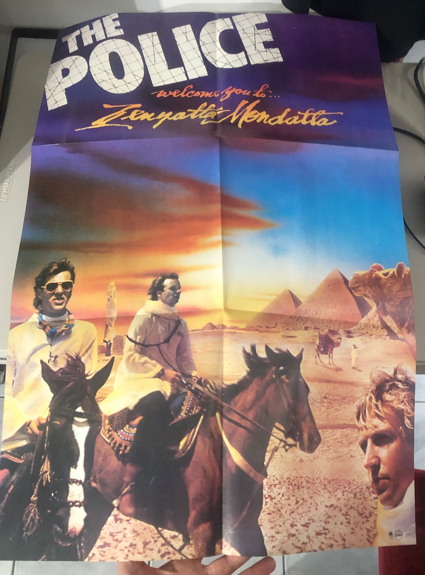 The Police - Zenyatta Mondatta (Ltd 1981 Aus Tour Translucent Green 12" Vinyl & Poster) (Used/2nd Hand)