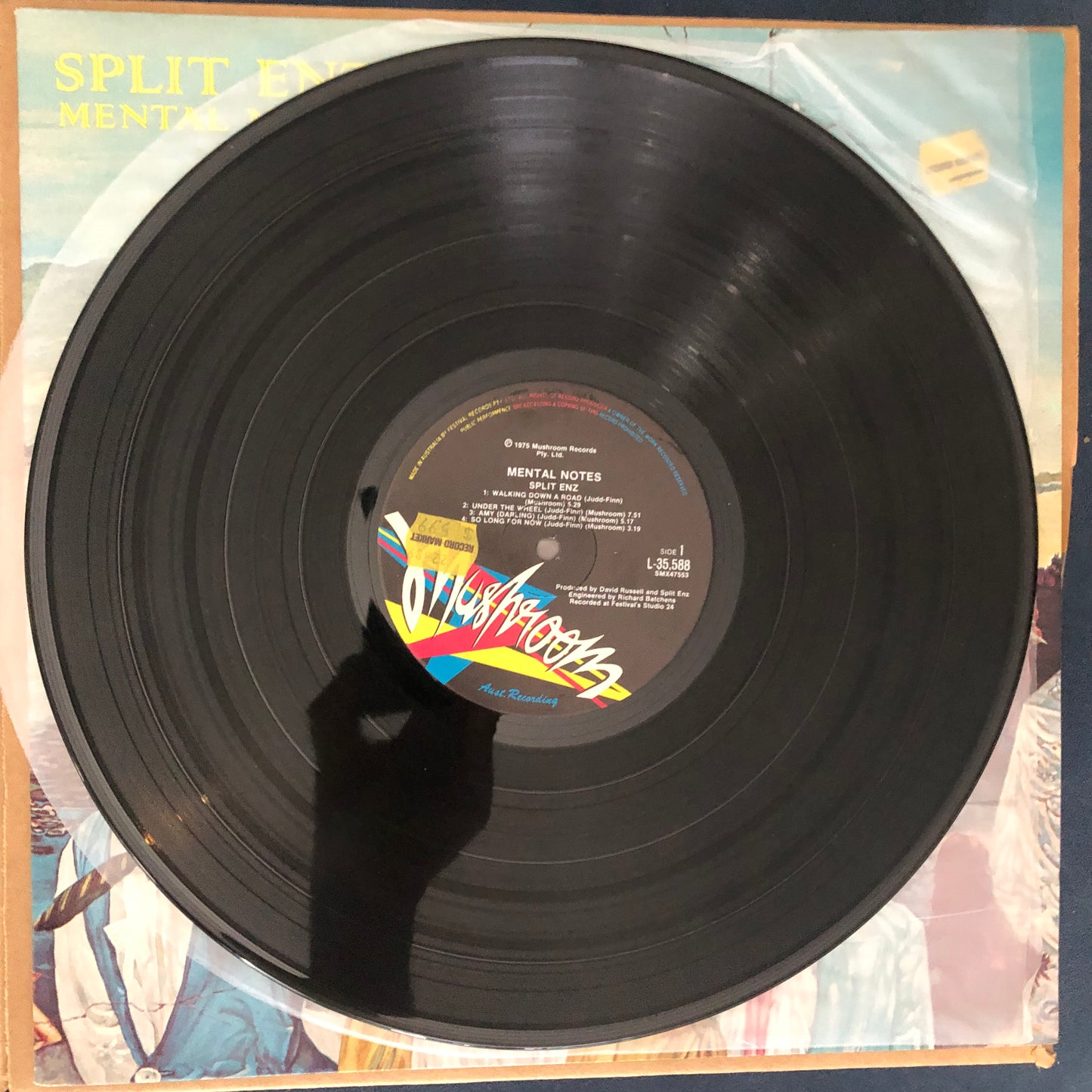 Split Enz - Mental Notes (1975 Australian Pressing 12" Vinyl) (Used/2nd Hand)