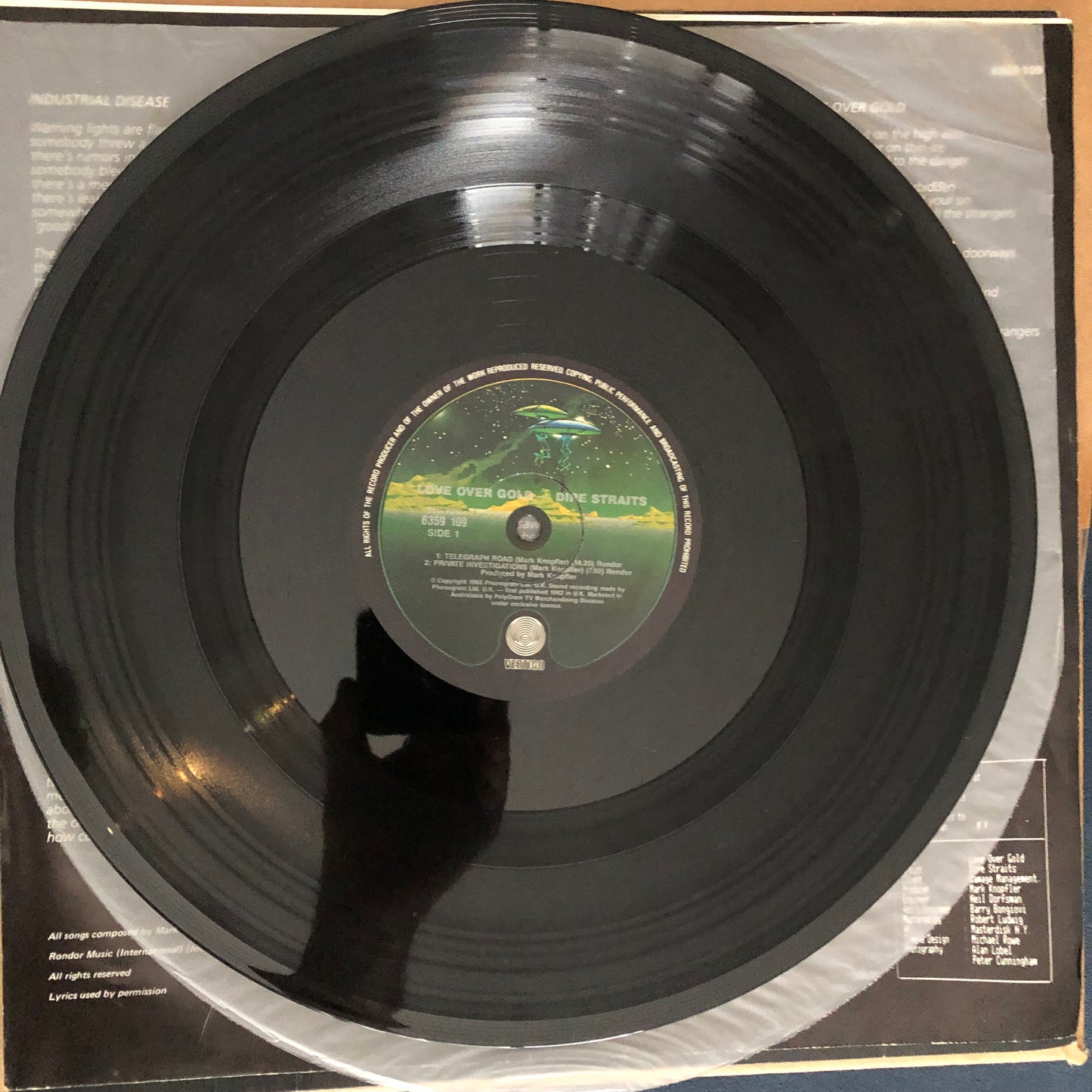 Dire Straits - Love Over Gold (1982 Australian Pressing 12" Vinyl) (Used/2nd Hand)