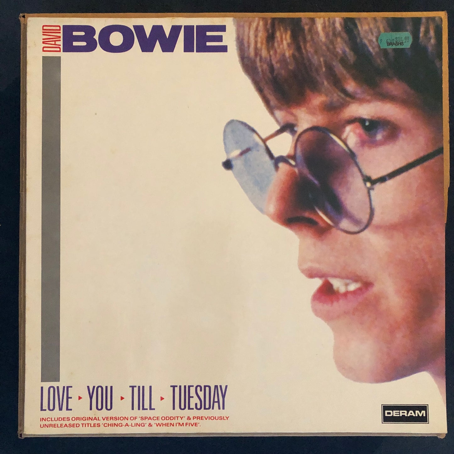 David Bowie - Love You Till Tuesday (1984 Holland Pressing 12" Vinyl) (Used/2nd Hand)