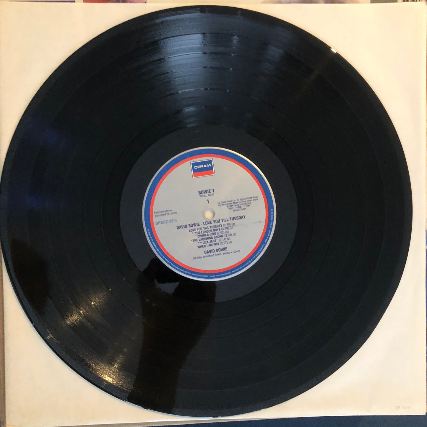 David Bowie - Love You Till Tuesday (1984 Holland Pressing 12" Vinyl) (Used/2nd Hand)