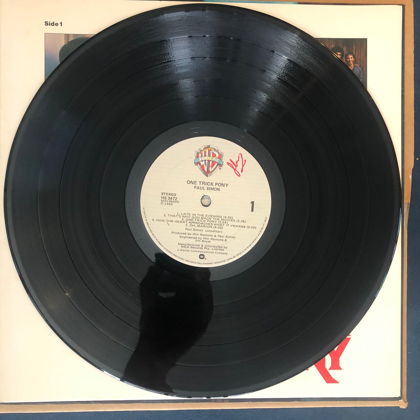 Paul Simon - One Trick Pony (1980 US Pressing 12" Vinyl) (Used/2nd Hand)