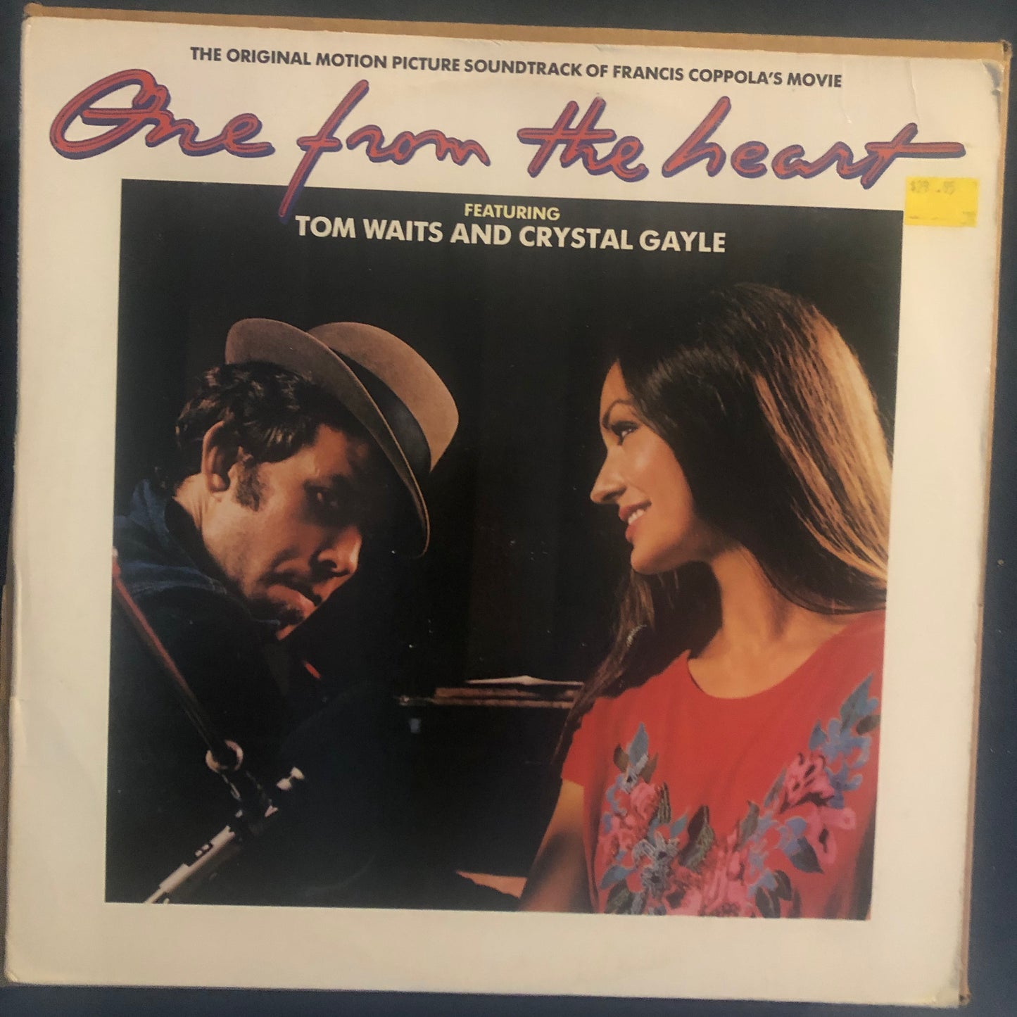 Tom Waits And Crystal Gayle - One From The Heart Soundtrack (1982 US Pressing) (Used/2nd Hand)