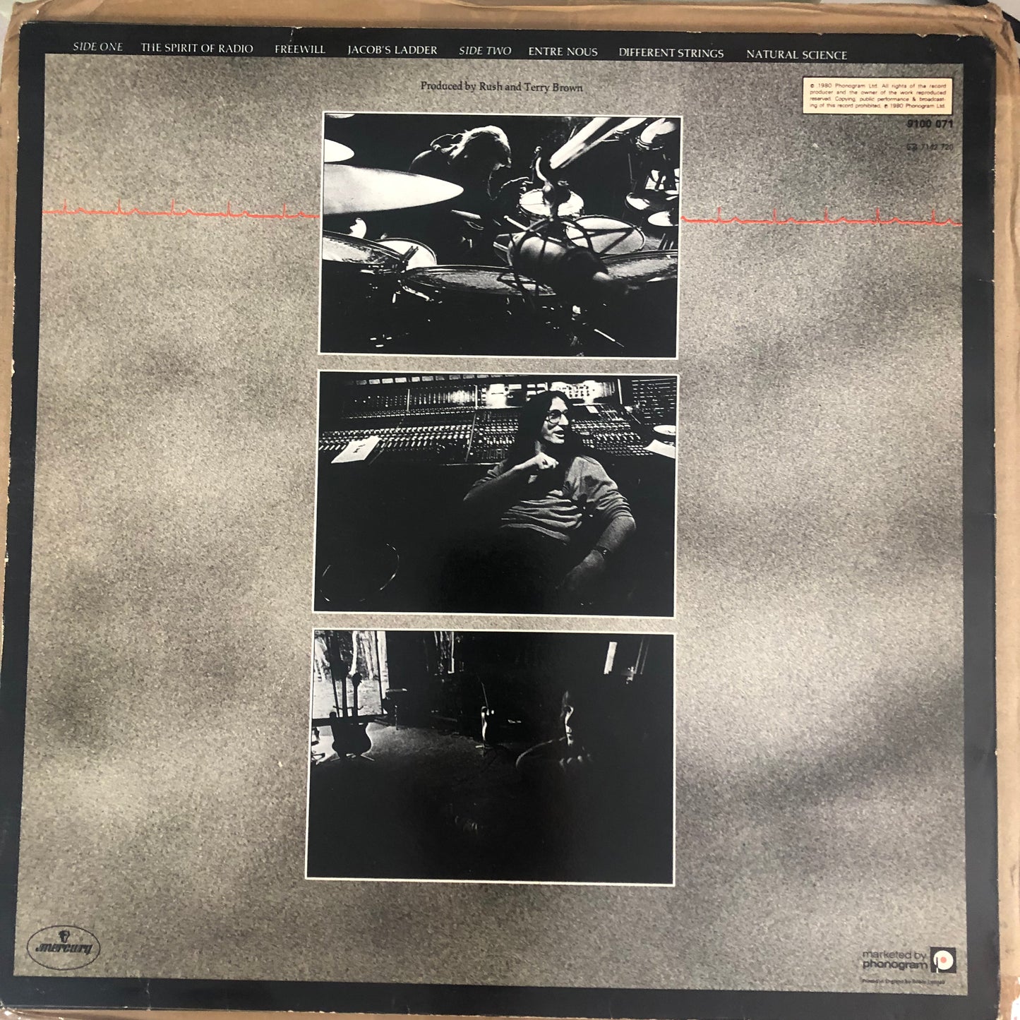 Rush - Permanent Waves (1980 UK Pressing 12" Vinyl) (Used/2nd Hand)