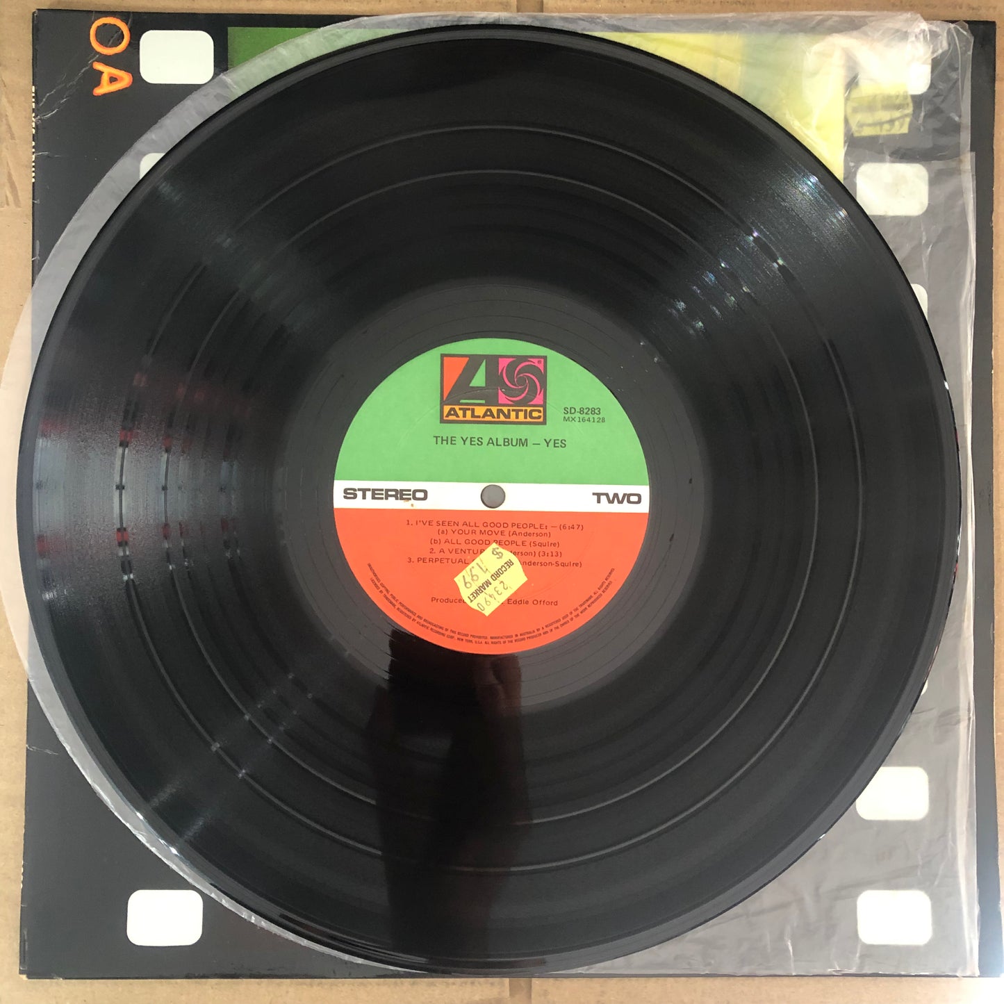 Yes - The Yes Album (1974 Australian Pressing 12" Vinyl) (Used/2nd Hand)