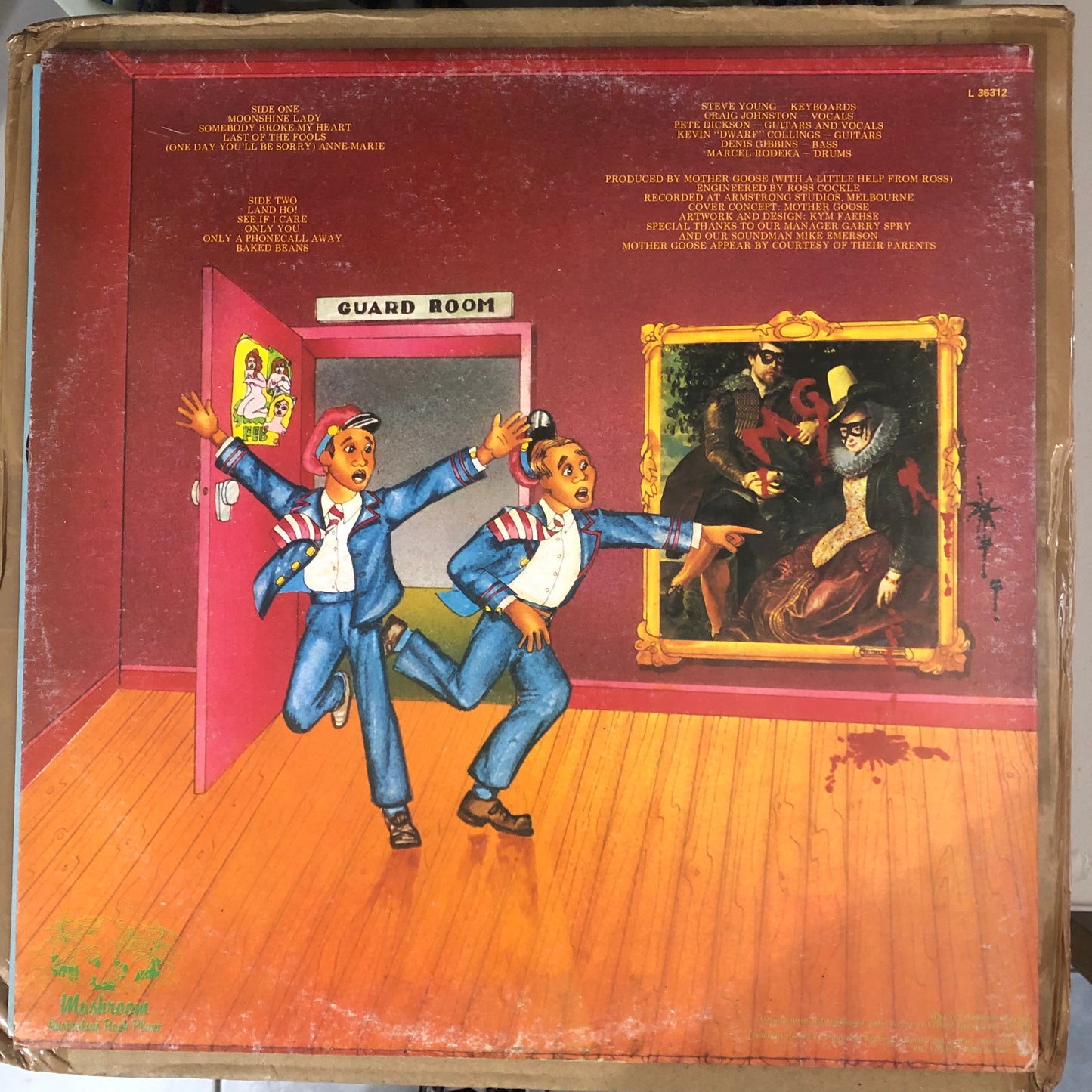 Mother Goose - Stuffed (1977 Australian Pressing 12" Vinyl) (Used/2nd Hand)
