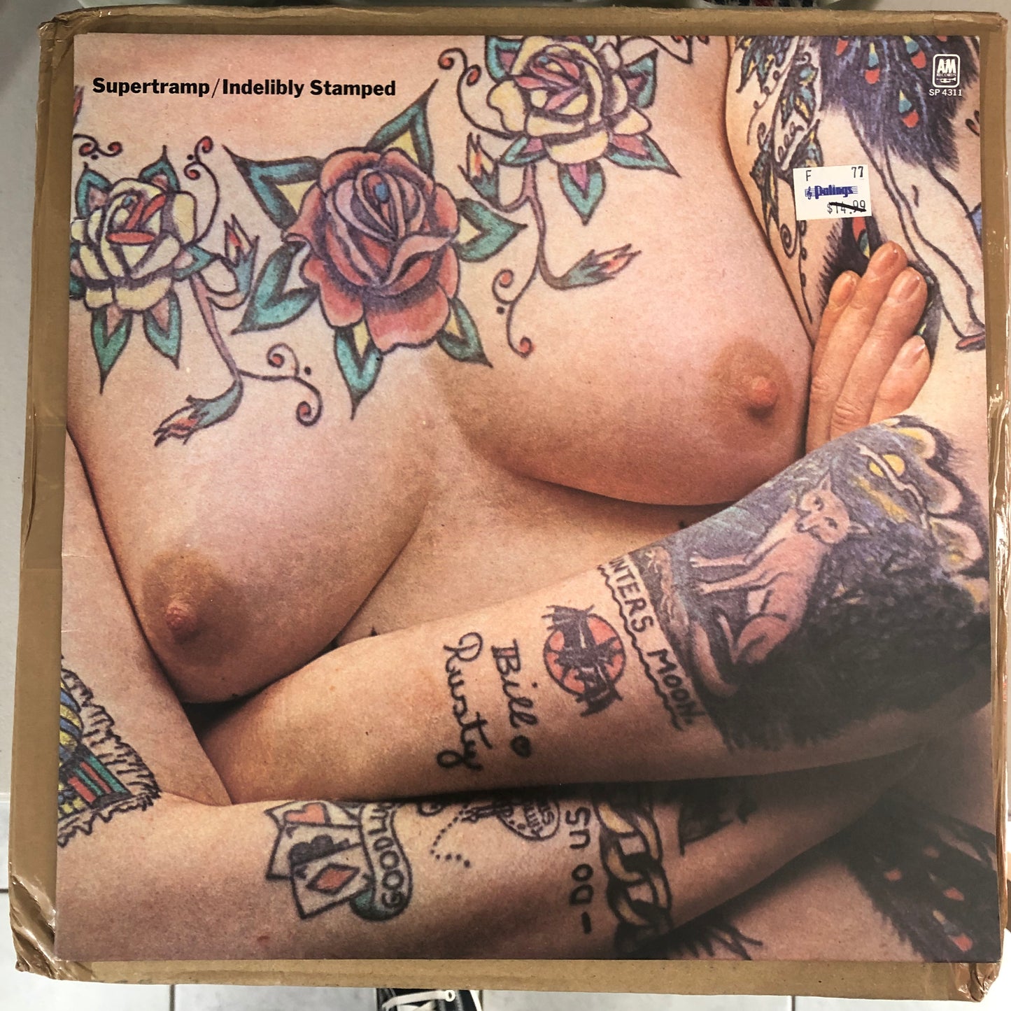 Supertramp - Indelibly Stamped (1976 Australian Pressing 12' Vinyl) (Used/2nd Hand)