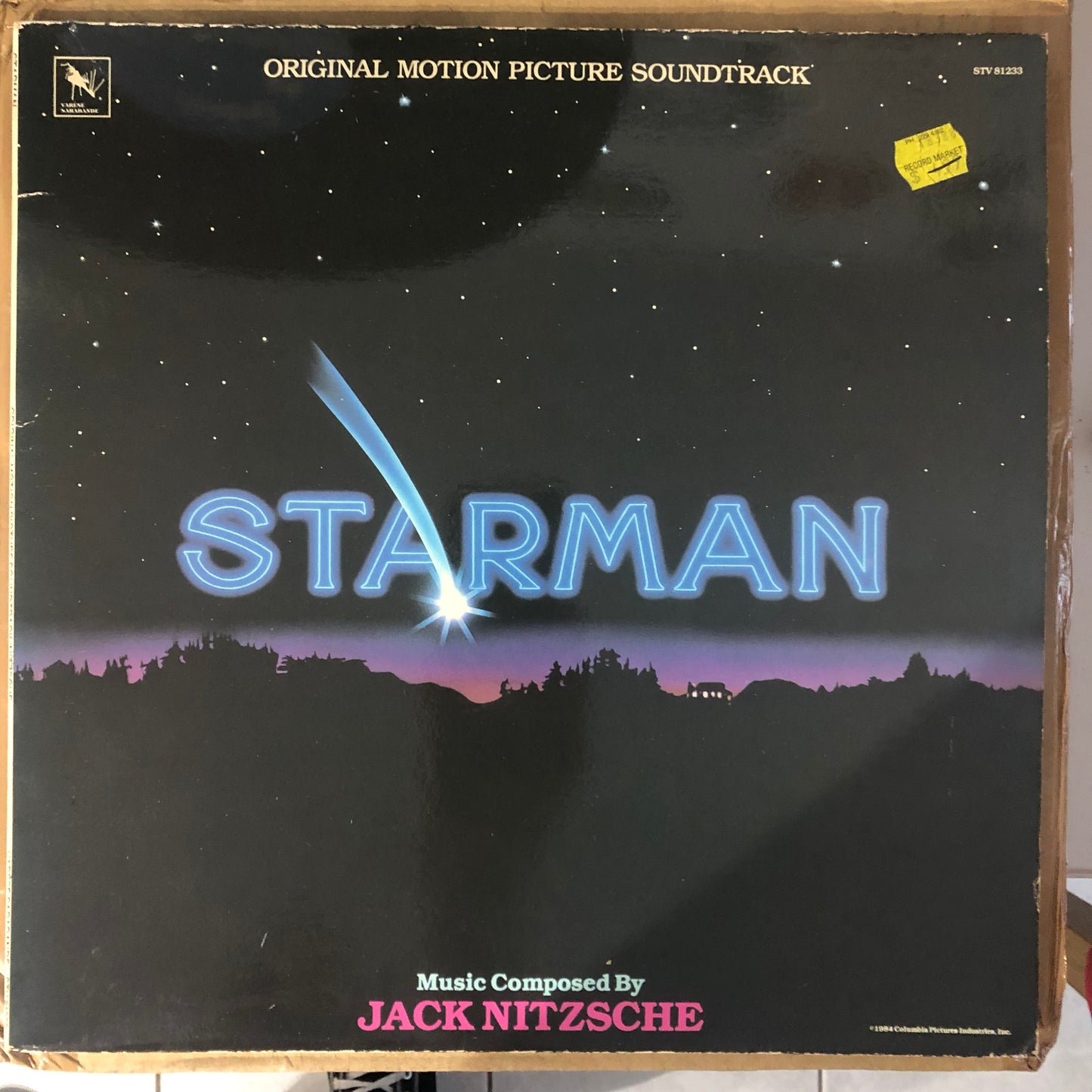 Jack Nitzsche - Starman Soundtrack (1984 US Pressing 12" Vinyl) (Used/2nd Hand)