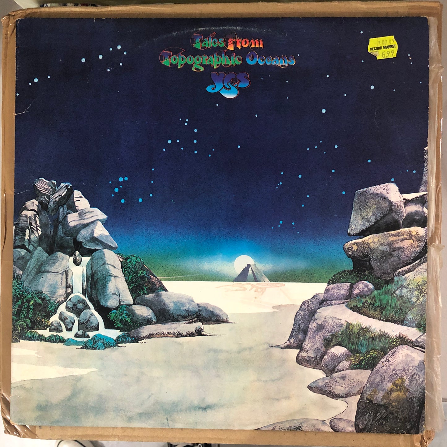 Yes - Tales From Topographic Oceans (1973 Australian Pressing 2XLP 12" Vinyl) (Used/2nd Hand)