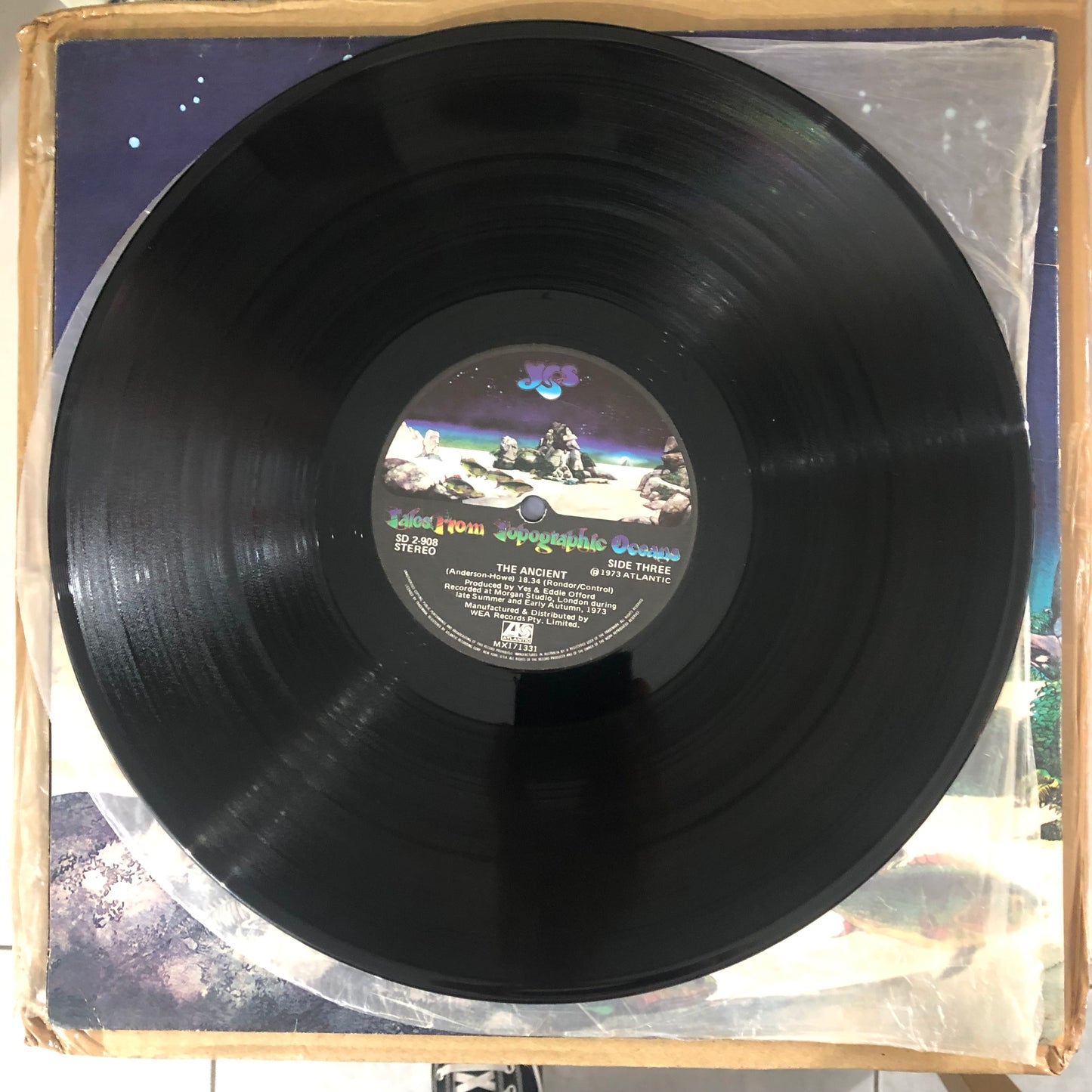 Yes - Tales From Topographic Oceans (1973 Australian Pressing 2XLP 12" Vinyl) (Used/2nd Hand)