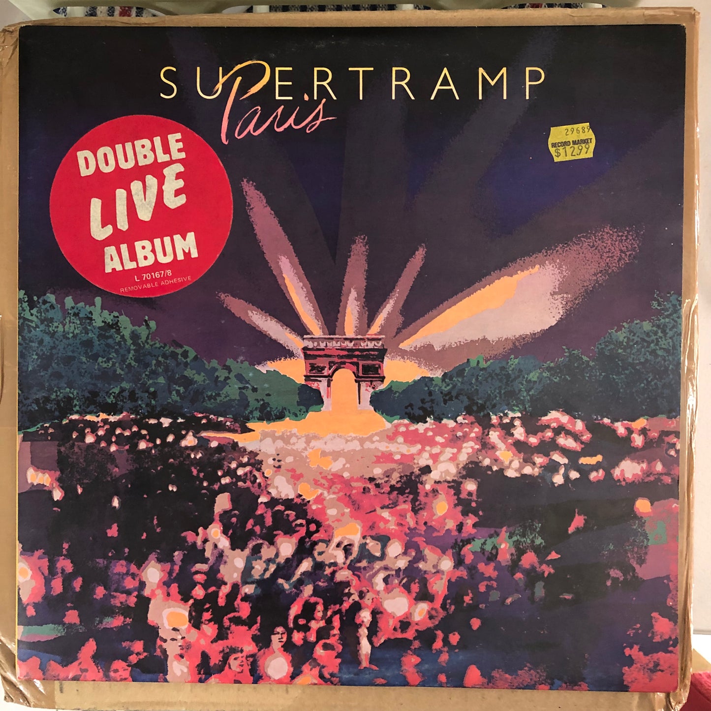 Supertramp - Paris (1980 Australian Pressing 2XLP 12" Vinyl) (Used/2nd Hand)