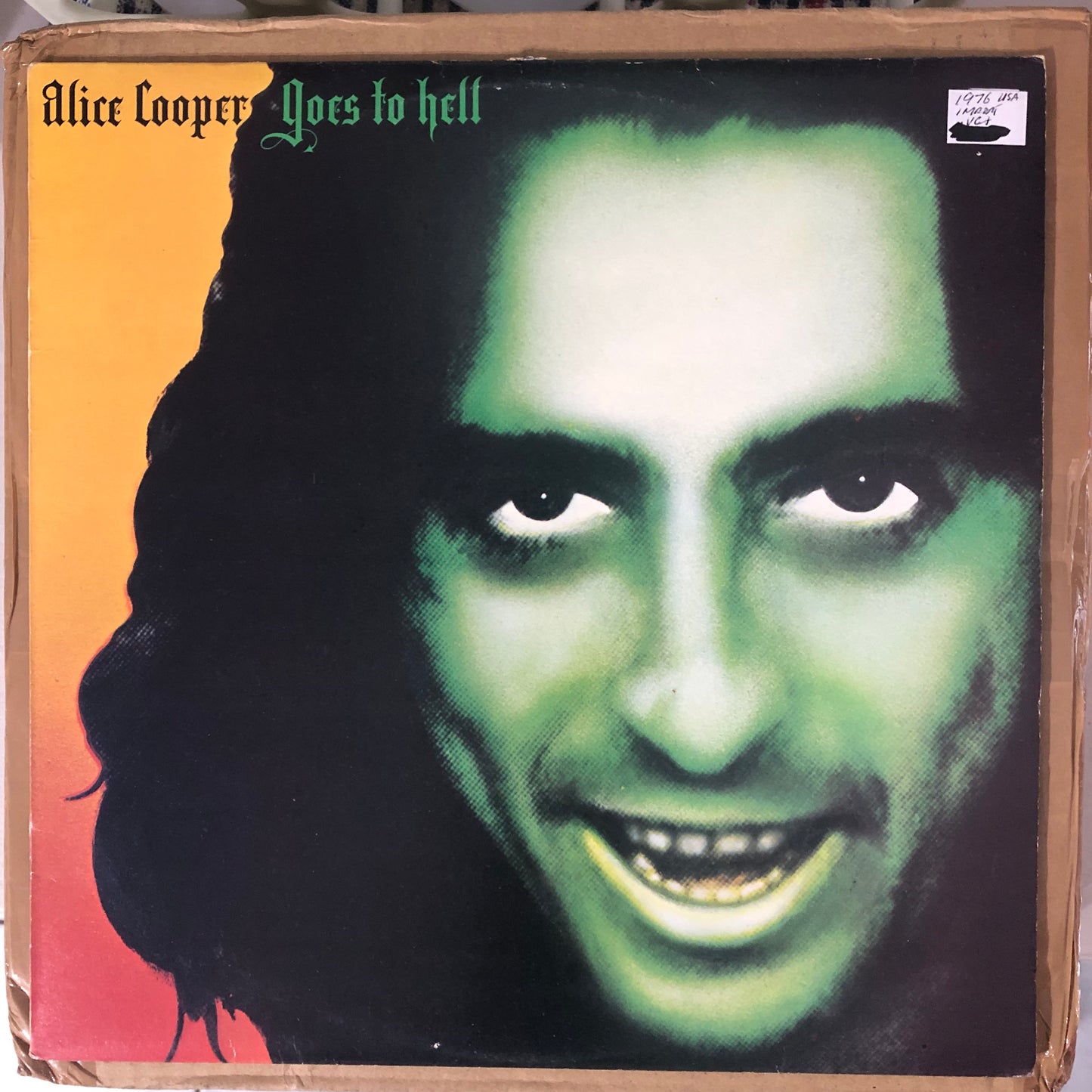 Alice Cooper - Goes To Hell (1976 U.S. Pressing 12" Vinyl) (Used/2nd Hand)