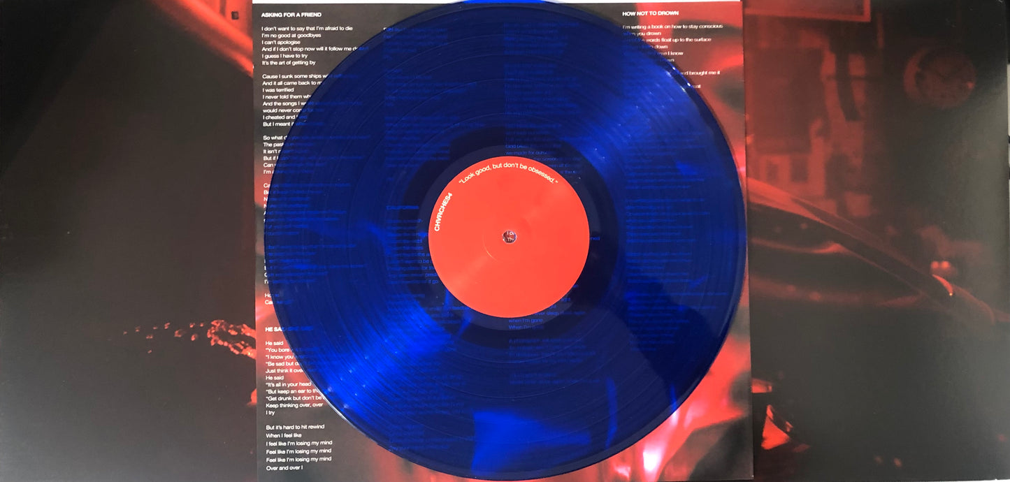CHVRCHES - Screen Violence (2021 U.S. Pressing 180g Transperant Blue) (Used/2nd Hand)