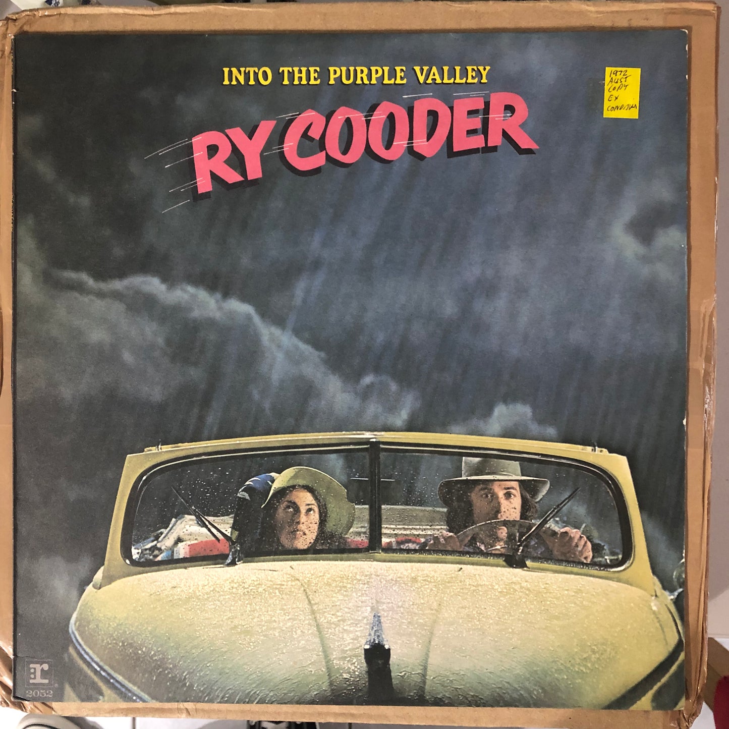 Ry Cooder - Into The Purple Valley (1972 Australian Pressing 12" Vinyl) (Used/2nd Hand)