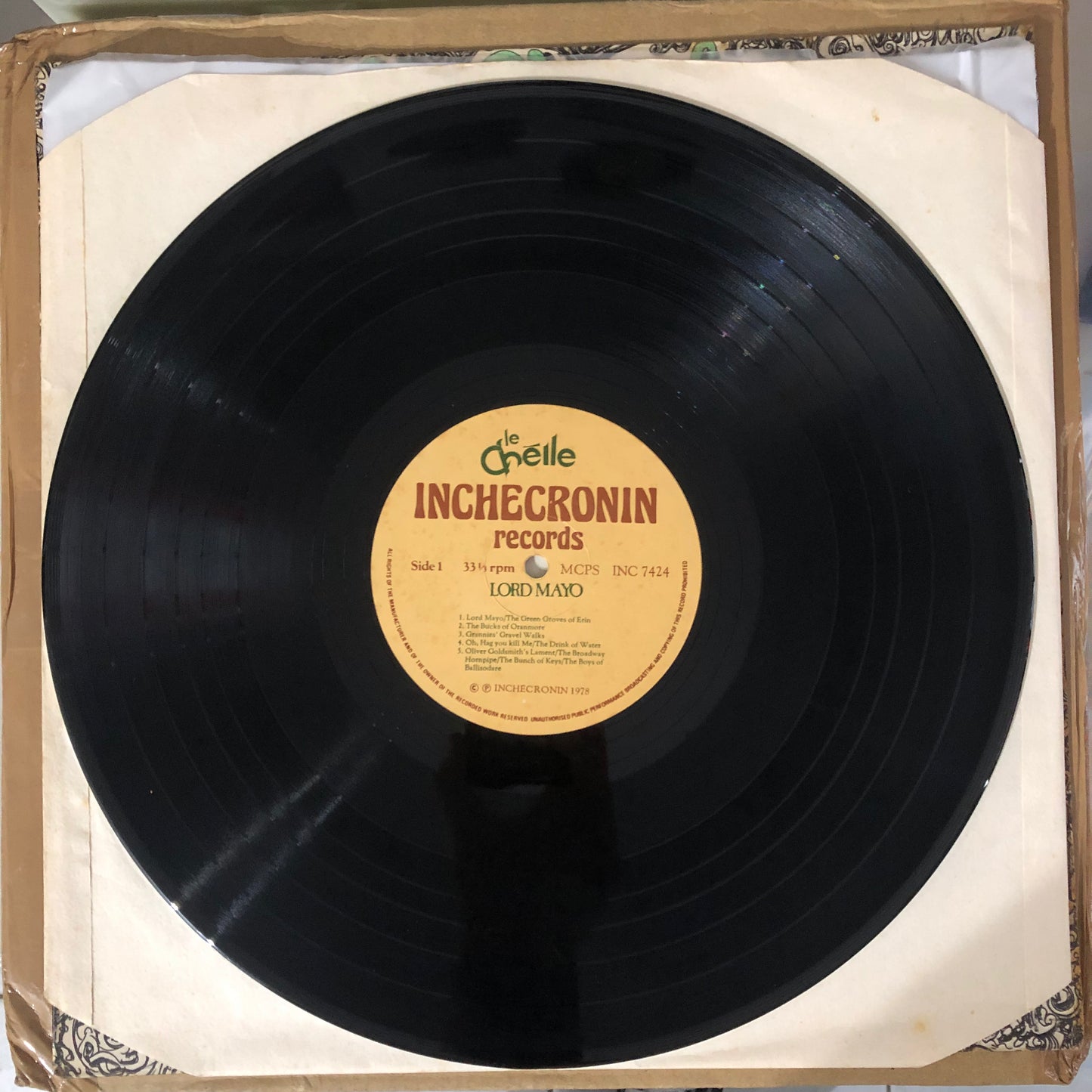 Lord Mayo - Le Cheile (1978 UK Pressing) (Used/2nd Hand)