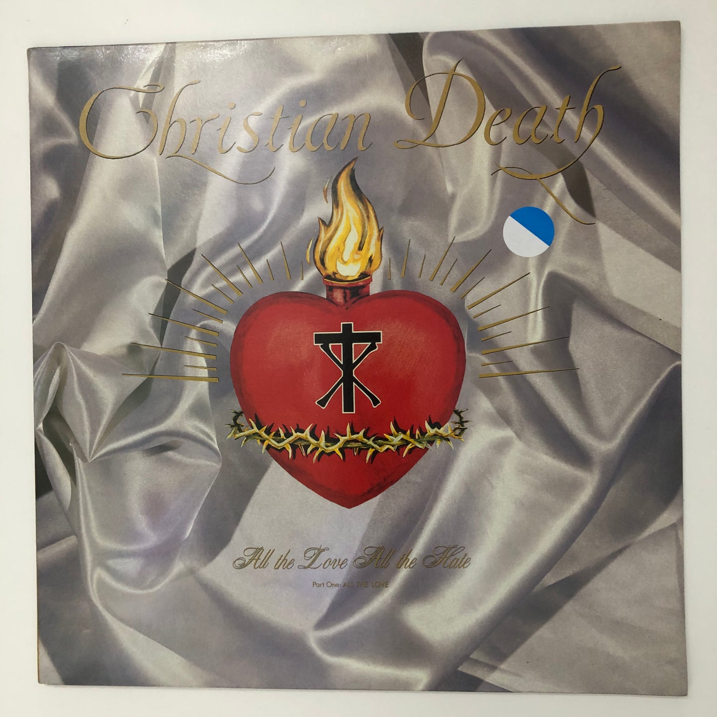 Christian Death - All The Love All The Hate (1989 UK Pressing 12" Vinyl) (Used/2nd Hand)