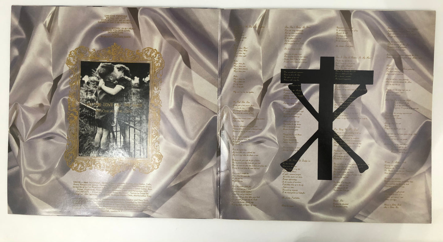 Christian Death - All The Love All The Hate (1989 UK Pressing 12" Vinyl) (Used/2nd Hand)