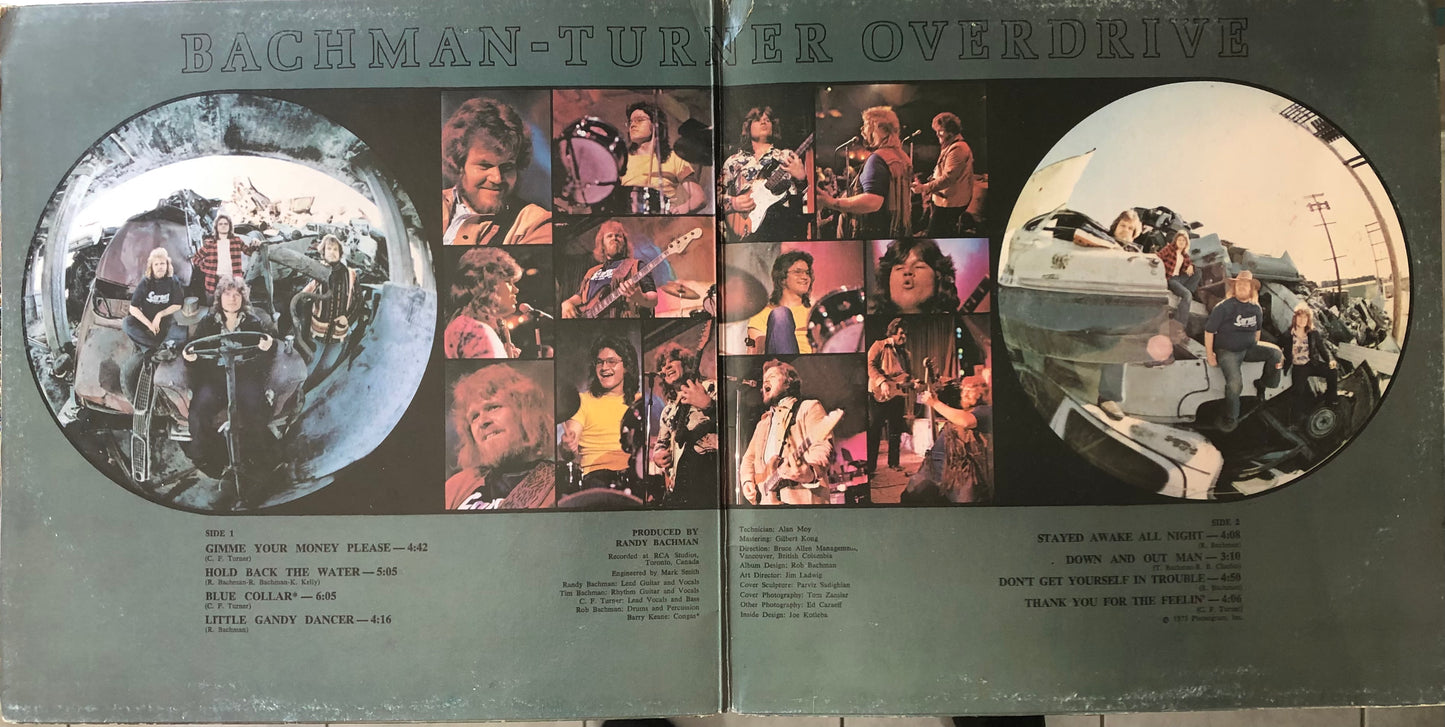 Bachman-Turner Overdrive - Bachman-Turner Overdrive (1973 Australian Pressing 12" Vinyl) (Used/2nd Hand)
