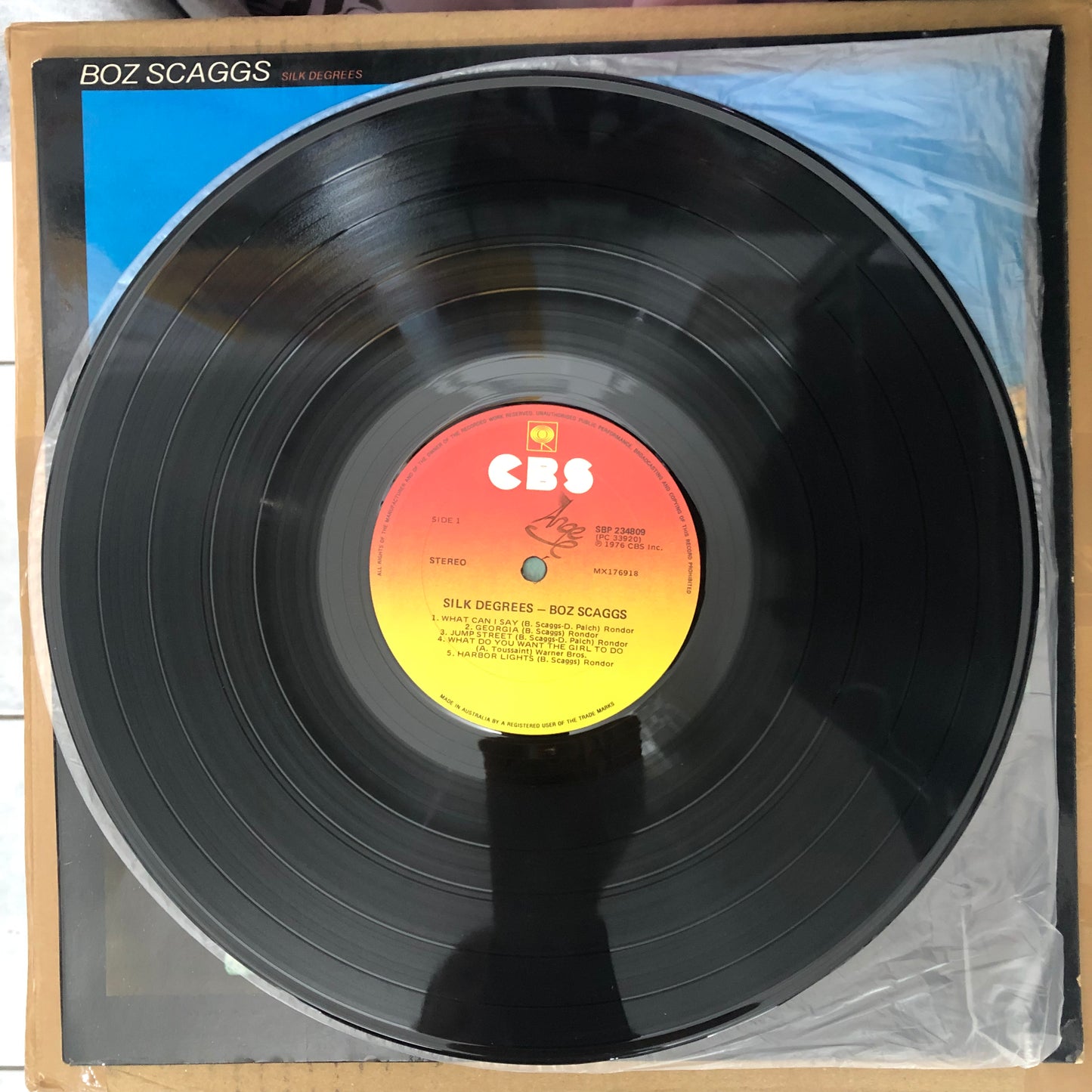 Boz Scaggs - Silk Degrees (1976 Australian Pressing 12" Vinyl) (Used/2nd Hand)