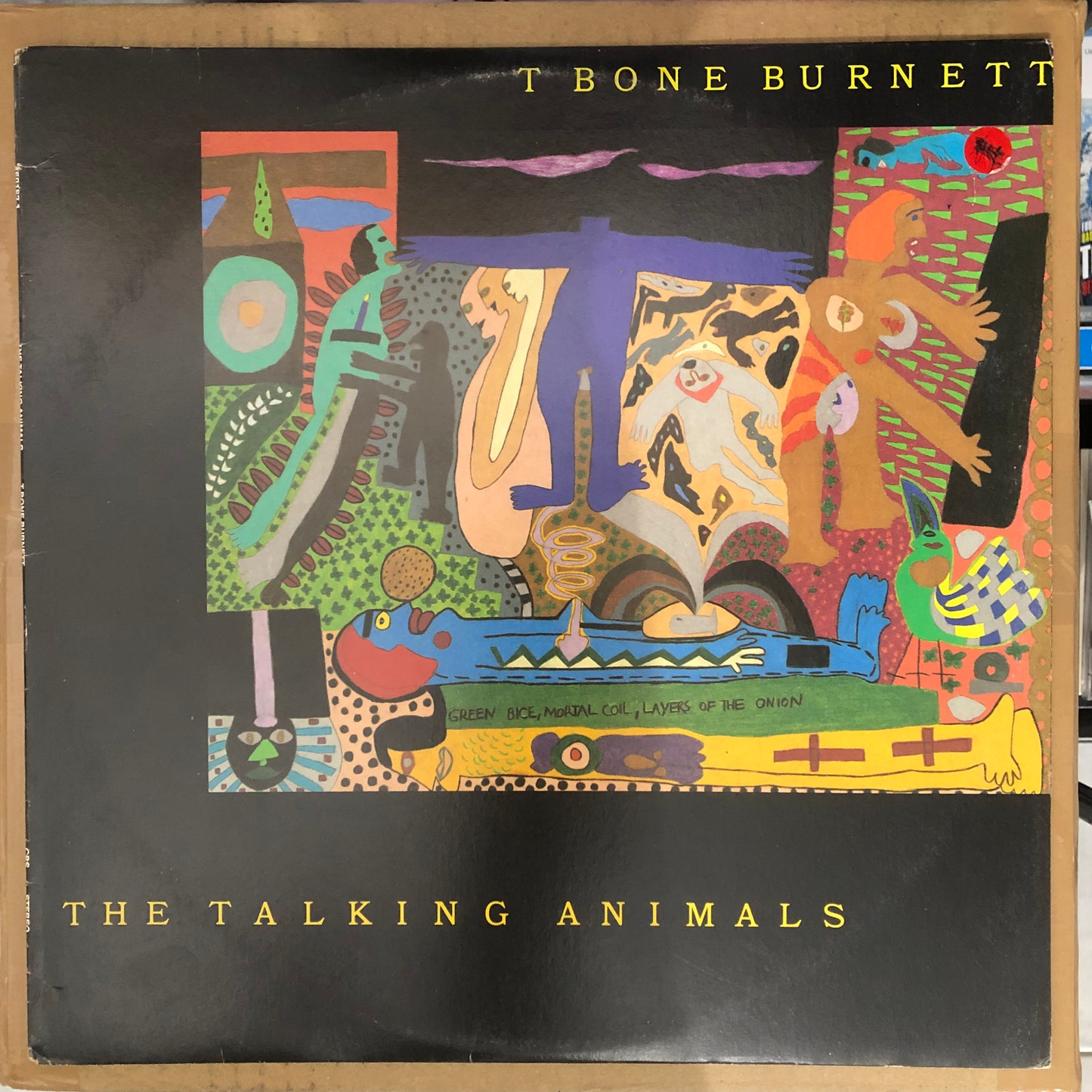 T Bone Burnett - The Talking Animals (1987 Australian Pressing 12" Vinyl) (Used/2nd Hand)