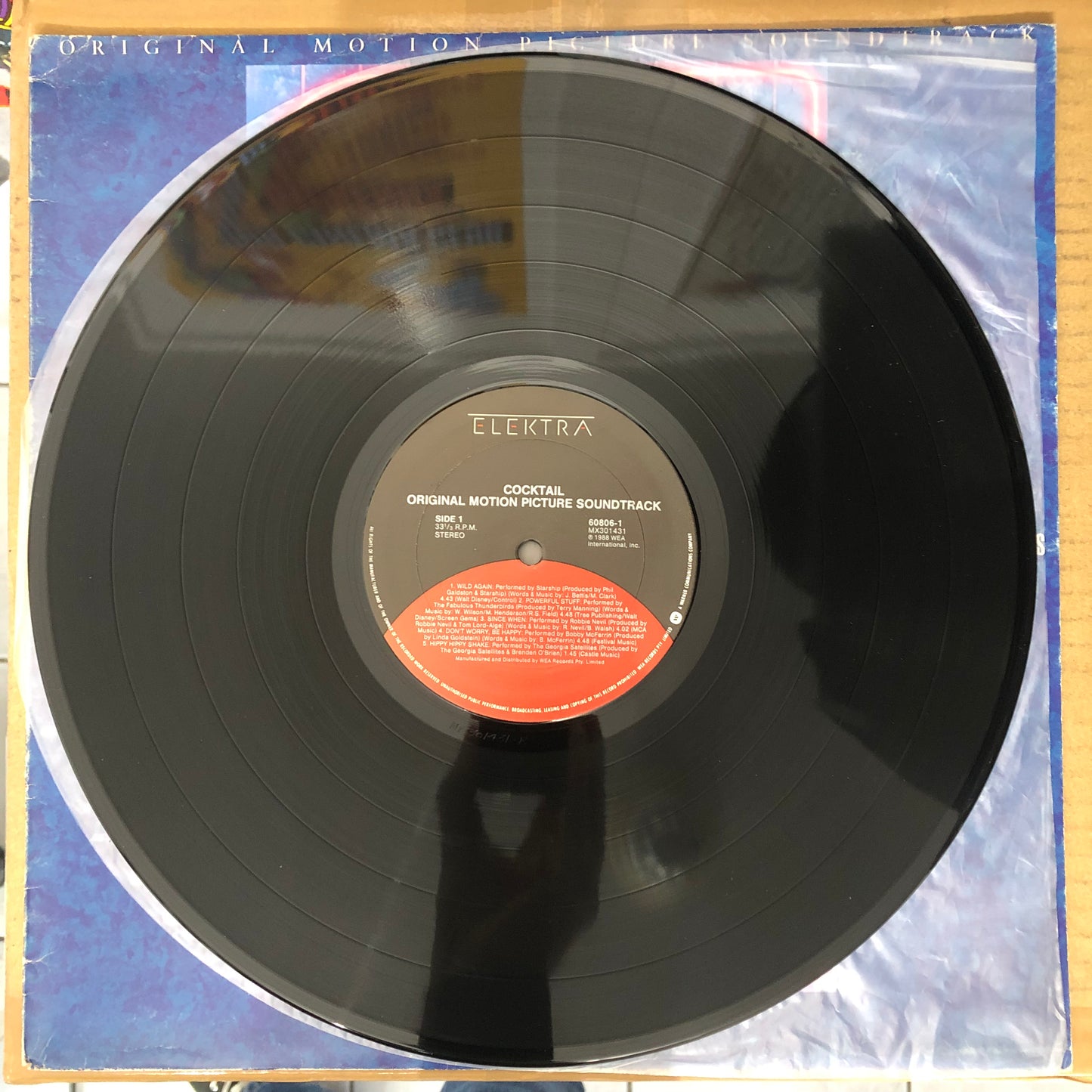 Cocktail - OST (1988 Australian Pressing 12" Vinyl) (Used/2nd Hand)