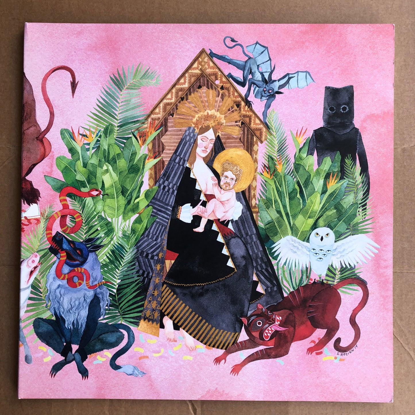 Father John Misty - I Love You, Honey Bear (2015 US Pressing 2XLP 12" Vinyl) (Used/2nd Hand)
