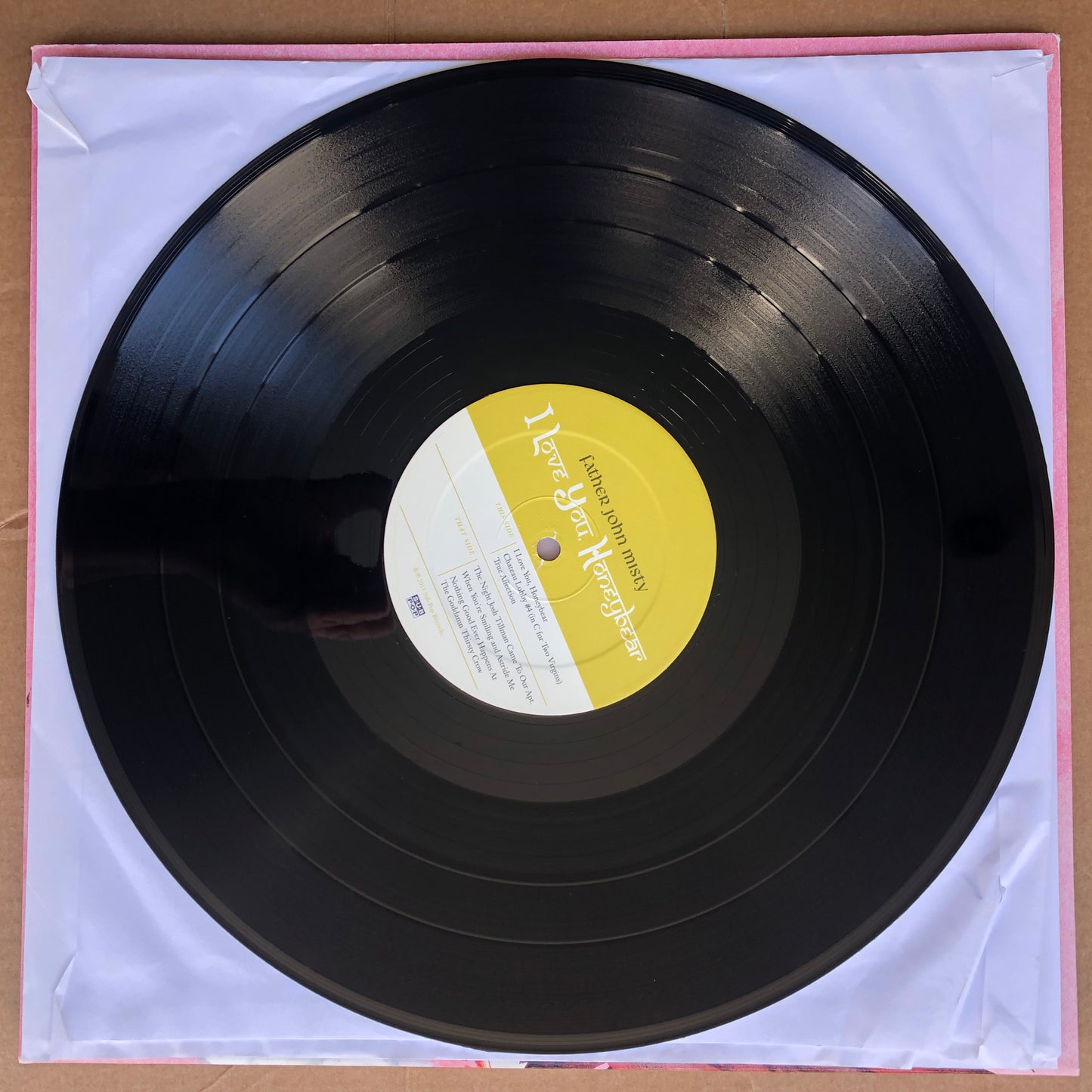 Father John Misty - I Love You, Honey Bear (2015 US Pressing 2XLP 12" Vinyl) (Used/2nd Hand)