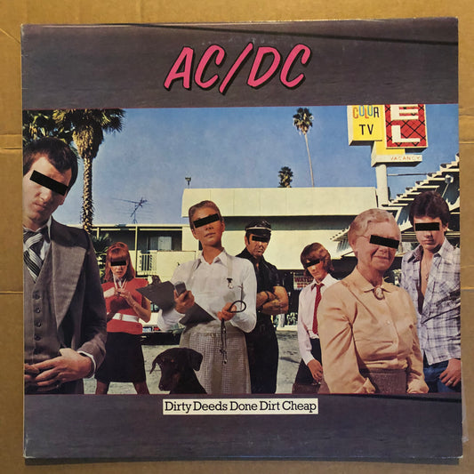 AC/DC - Dirty Deeds Done Dirt Cheap (1981 Japanese Reissue Pressing 12" Vinyl) (Used/2nd Hand)