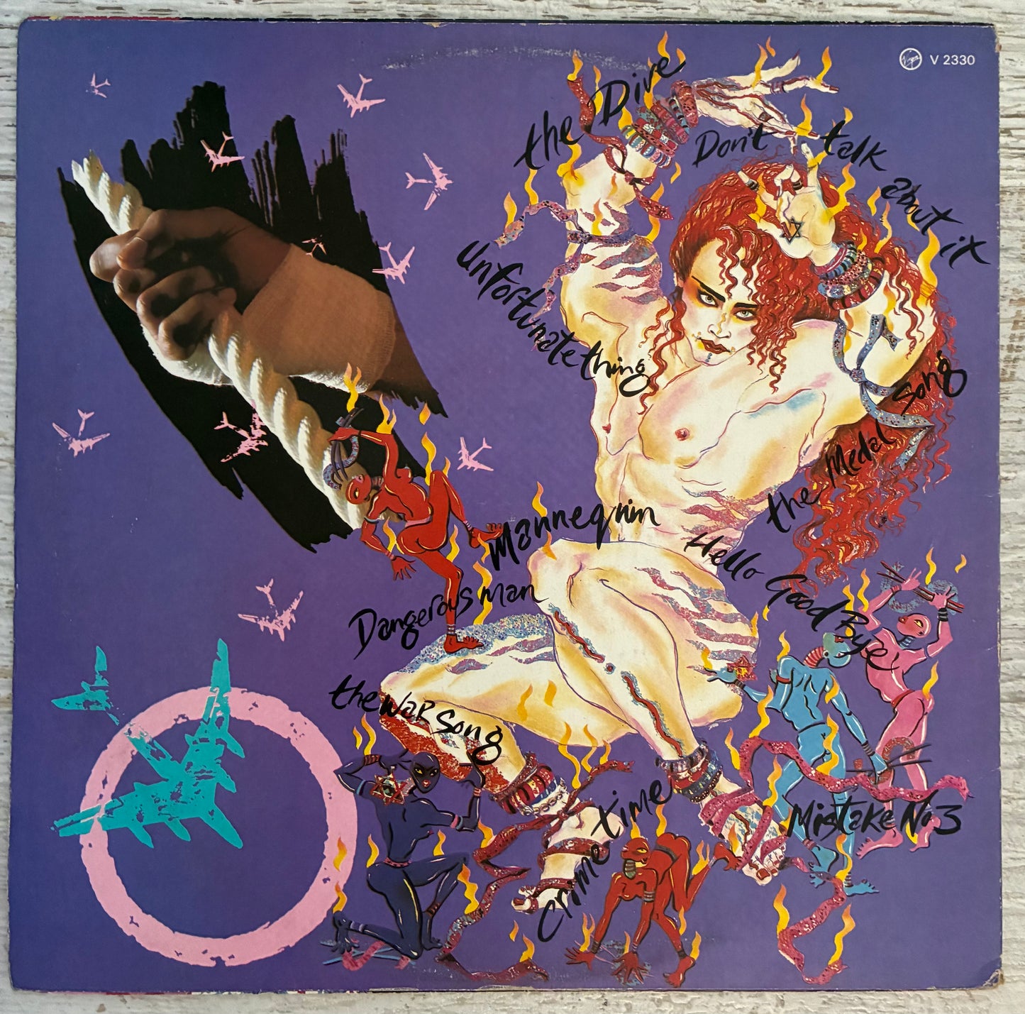 Culture Club - Waking Up With The House On Fire (1984 UK Pressing 12" Vinyl) (Used/2nd Hand)