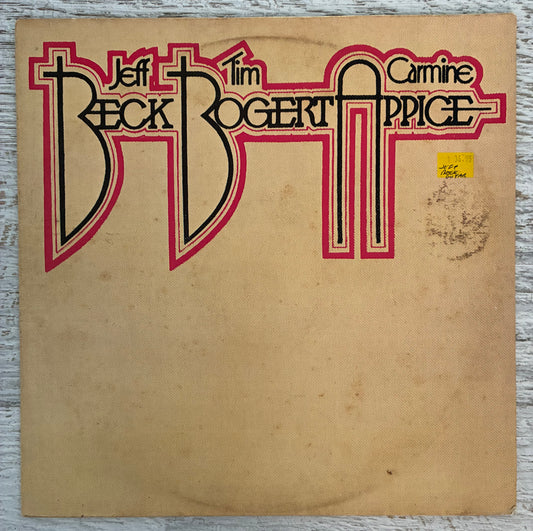 Beck, Bogert & Appice - Beck, Bogert & Appice (1973 Holland Press 12" Vinyl) (Used/2nd Hand)
