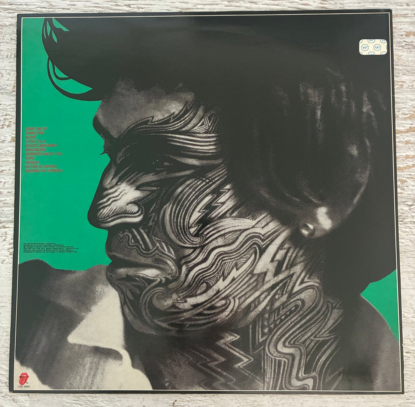 The Rolling Stones - Tattoo You (1981 U.S. Pressing 12' Vinyl) (Used/2nd Hand)