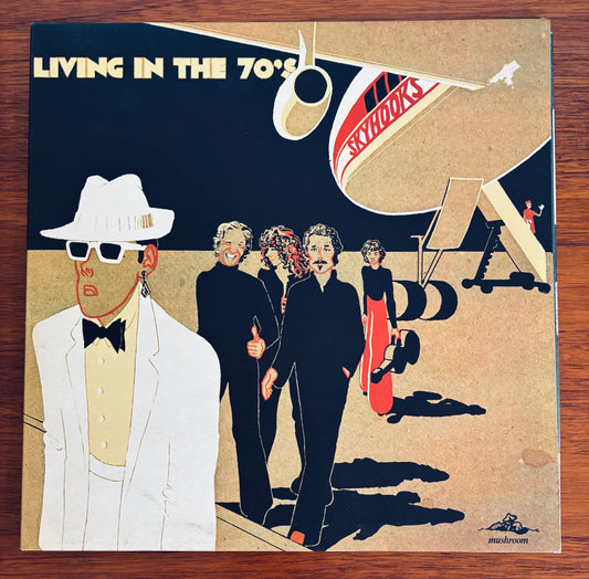 Skyhooks - Living In The 70's (1974 Australian Pressing 12" White Label Vinyl) (Used/2nd Hand)