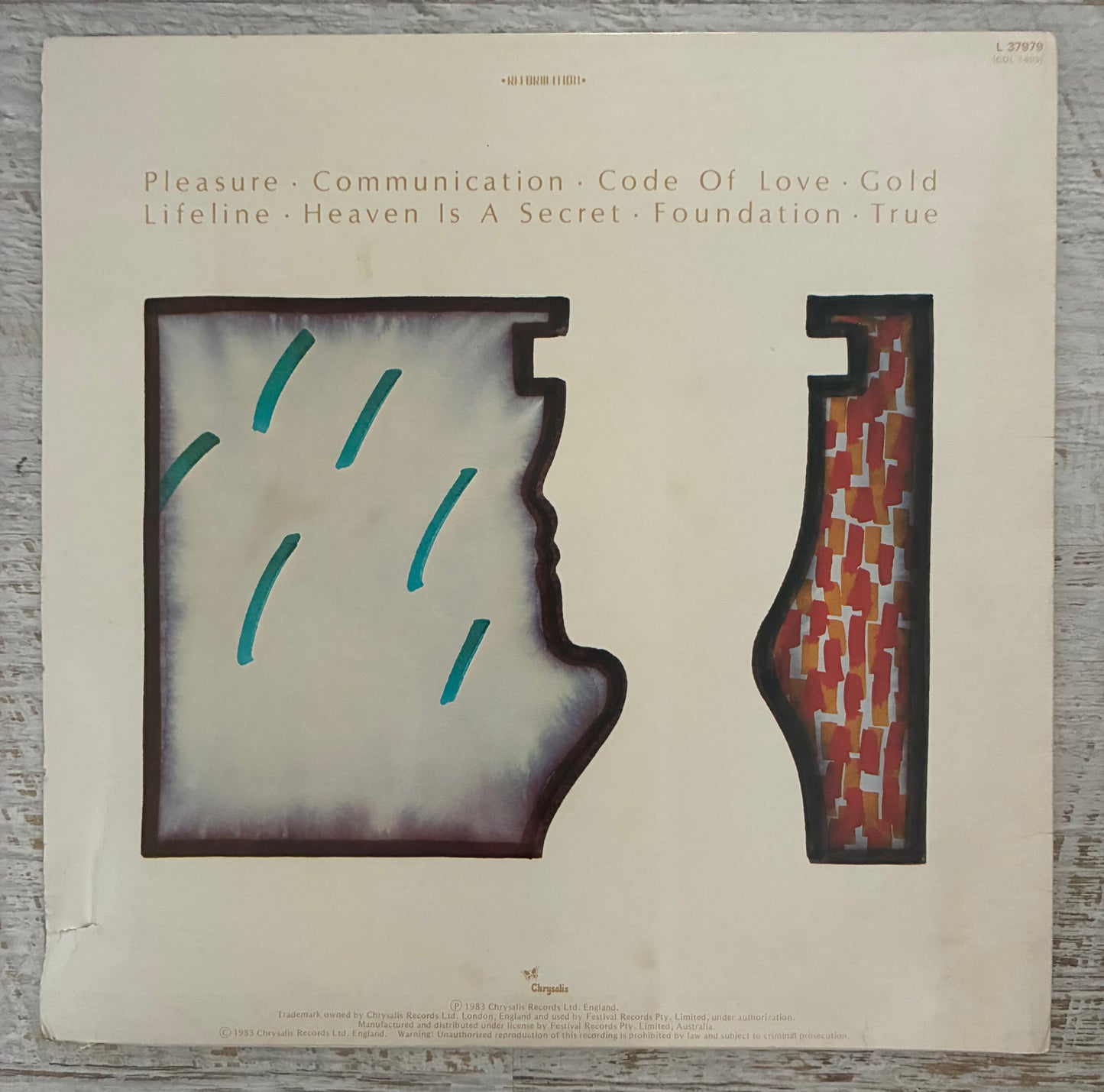 Spandau Ballet - True (1983 Australian Pressing 12" Vinyl) (Used/2nd Hand)