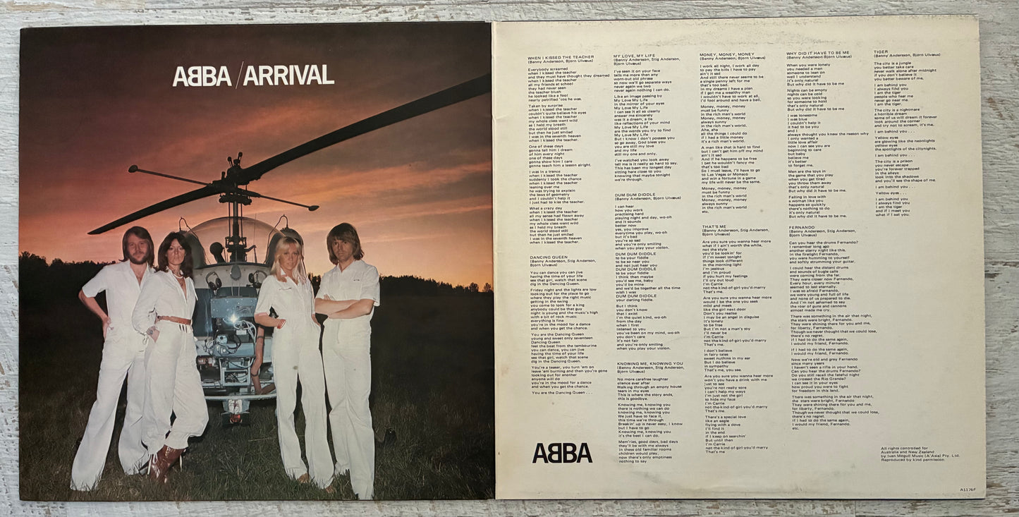 ABBA - Arrival (1976 Australian Pressing 12" Vinyl) (Used/2nd Hand)