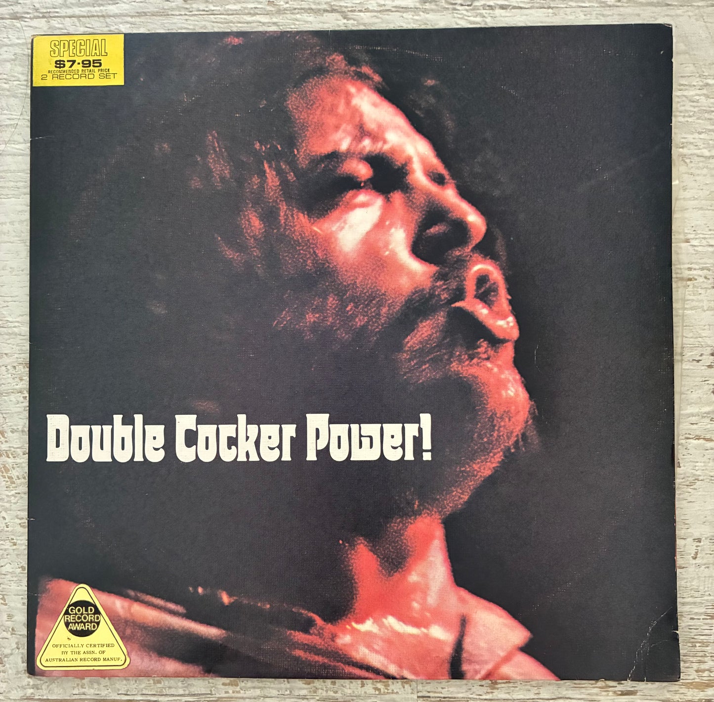 Joe Cocker - Double Cocker Power (1972 Australian Pressing 2XLP 12" Vinyl) (Used/2nd Hand)