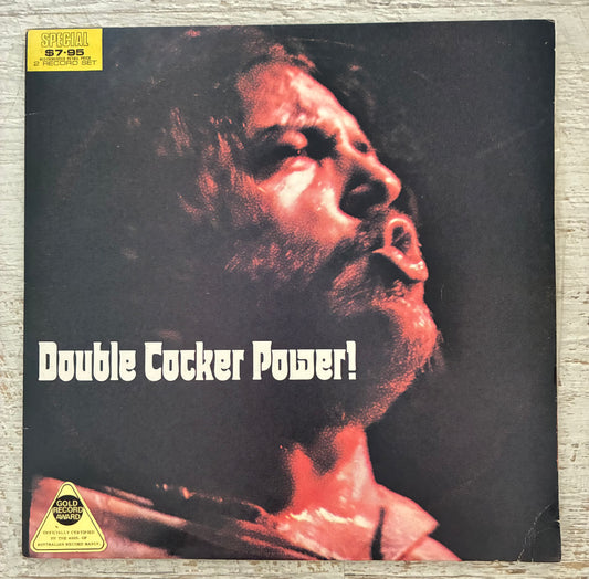 Joe Cocker - Double Cocker Power (1972 Australian Pressing 2XLP 12" Vinyl) (Used/2nd Hand)